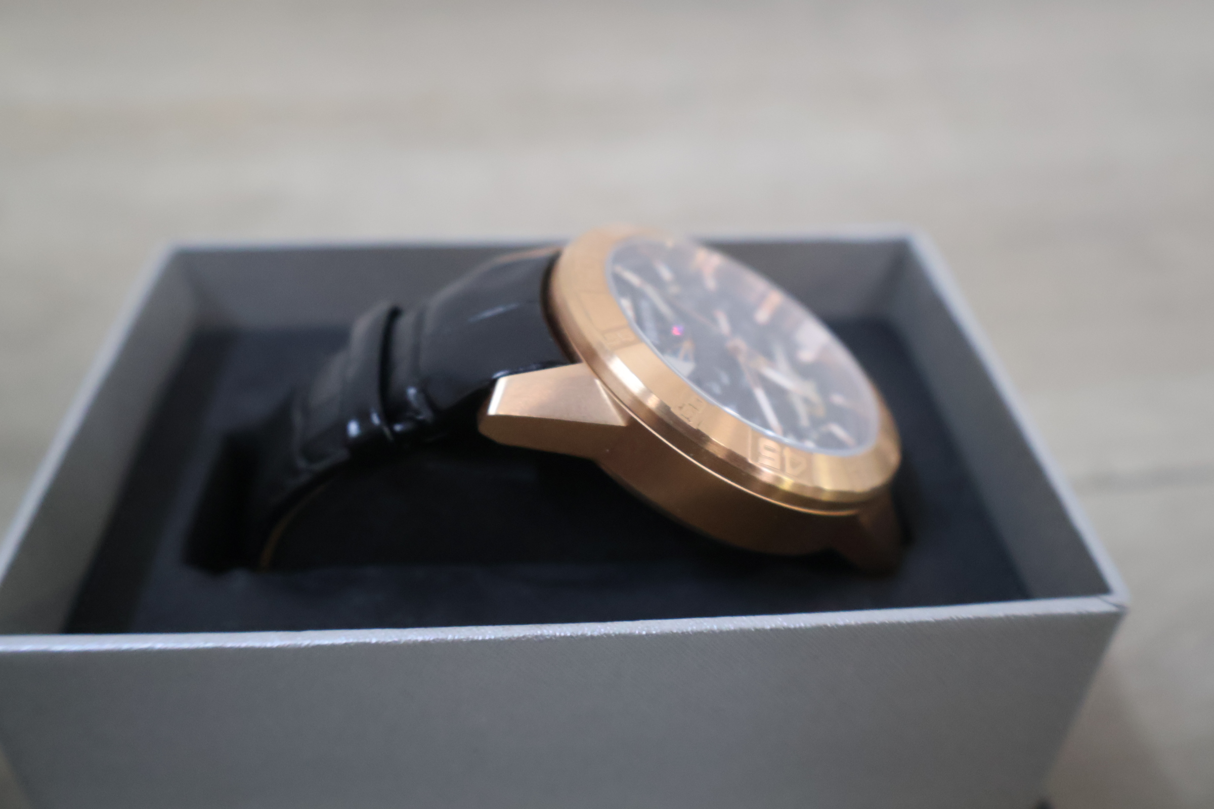 Heritor herenhorloge met rosékleurige kast – foto 5 – kavel bij GSD Auctions, Zoeterwoude