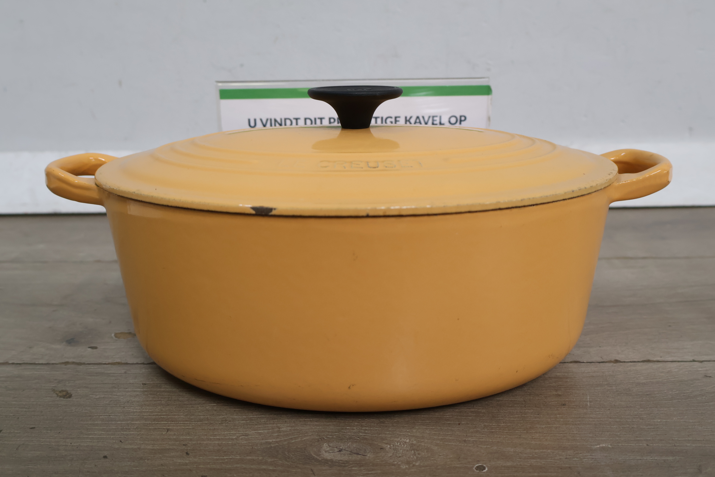 Le Creuset ovalen braadpan – foto 2 – kavel bij GSD Auctions, Zoeterwoude