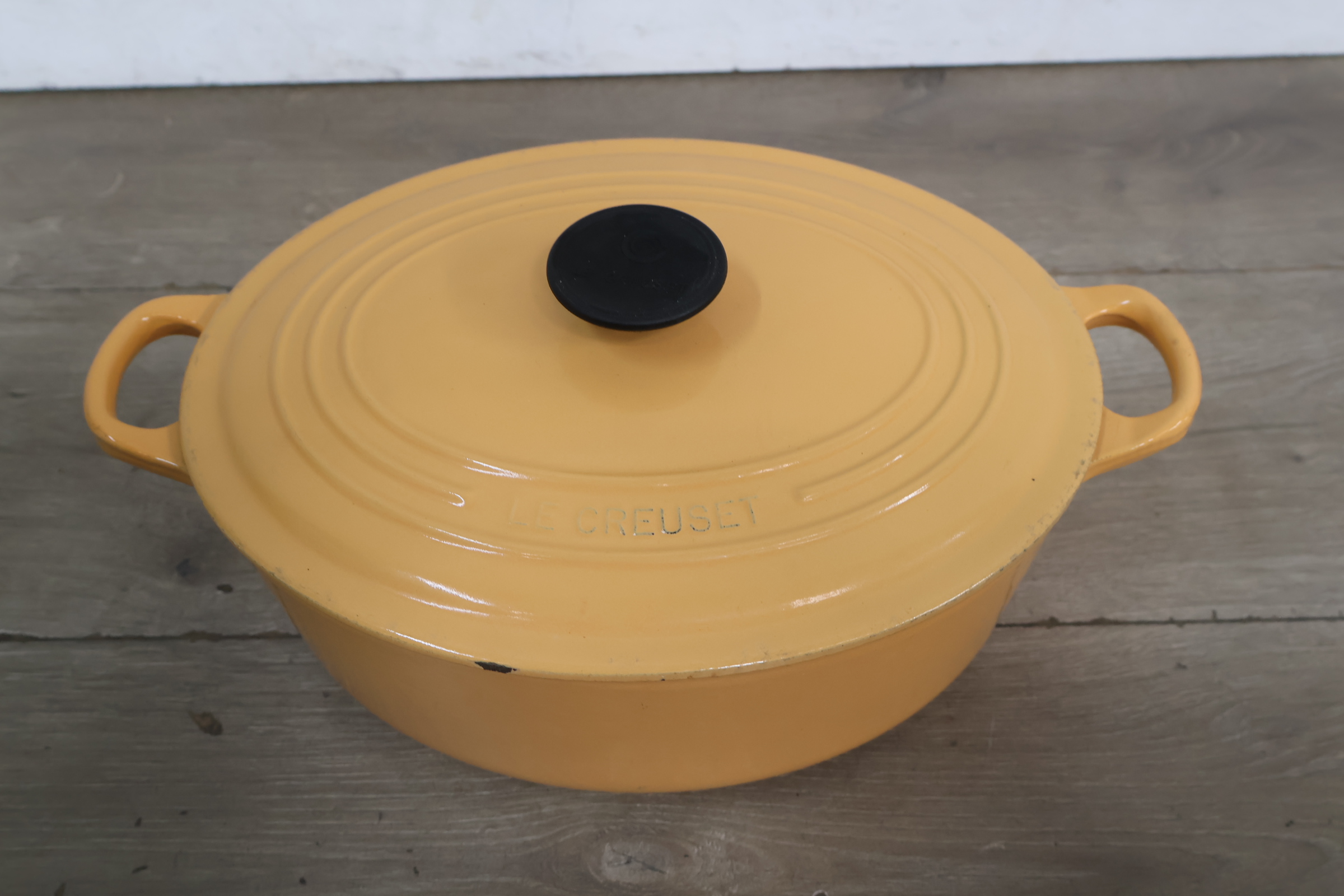 Le Creuset ovalen braadpan – foto 3 – kavel bij GSD Auctions, Zoeterwoude