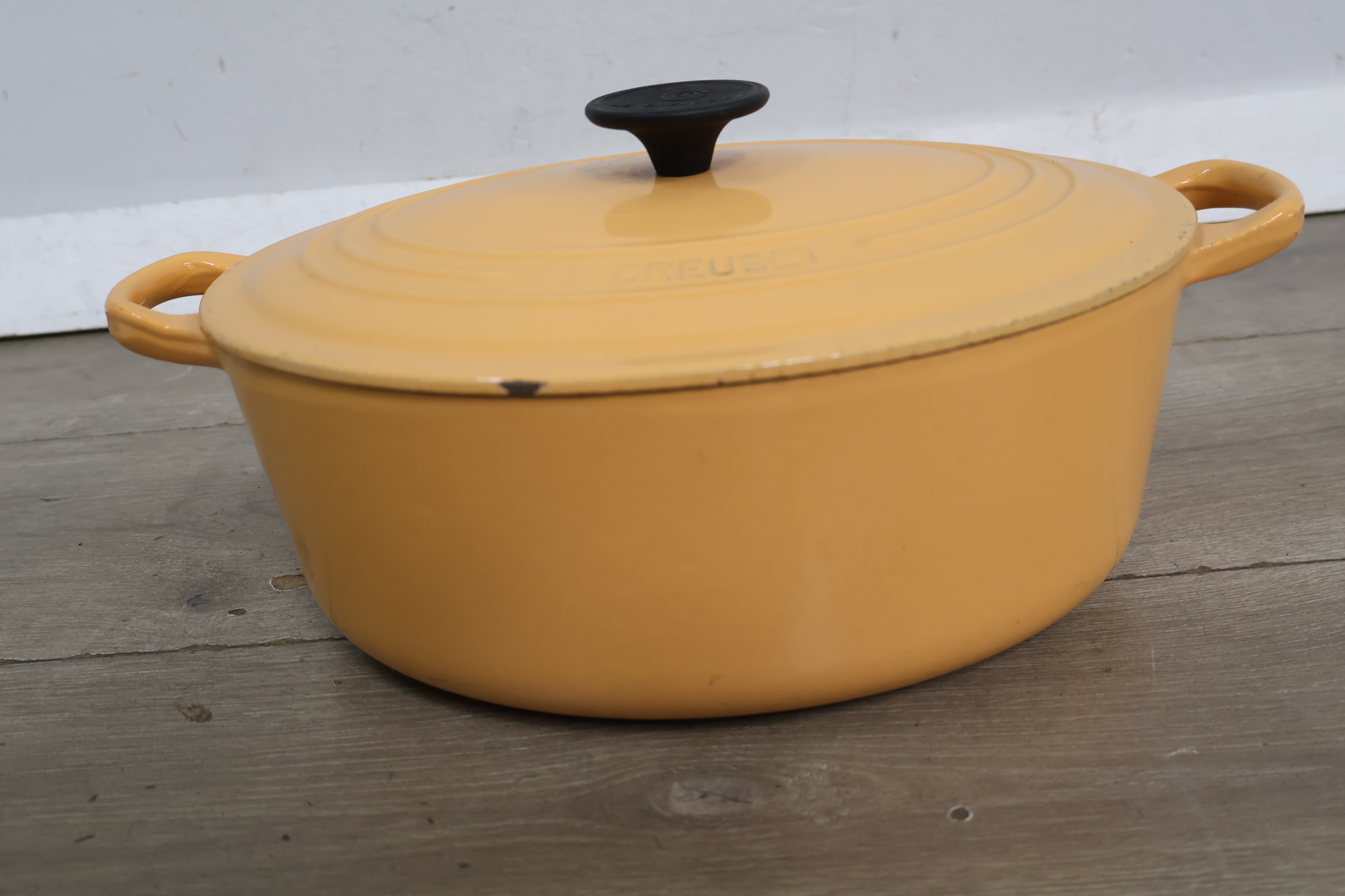 Le Creuset ovalen braadpan – foto 6 – kavel bij GSD Auctions, Zoeterwoude