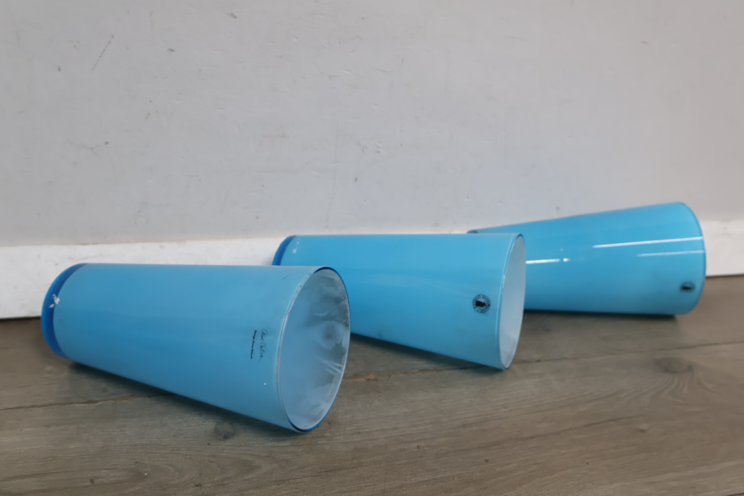 Set van 6 blauwe glazen – foto 8 – kavel bij GSD Auctions, Zoeterwoude