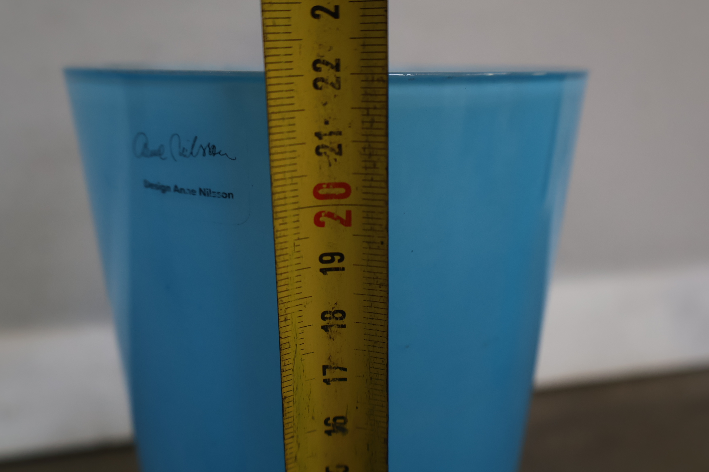 Set van 6 blauwe glazen – foto 12 – kavel bij GSD Auctions, Zoeterwoude