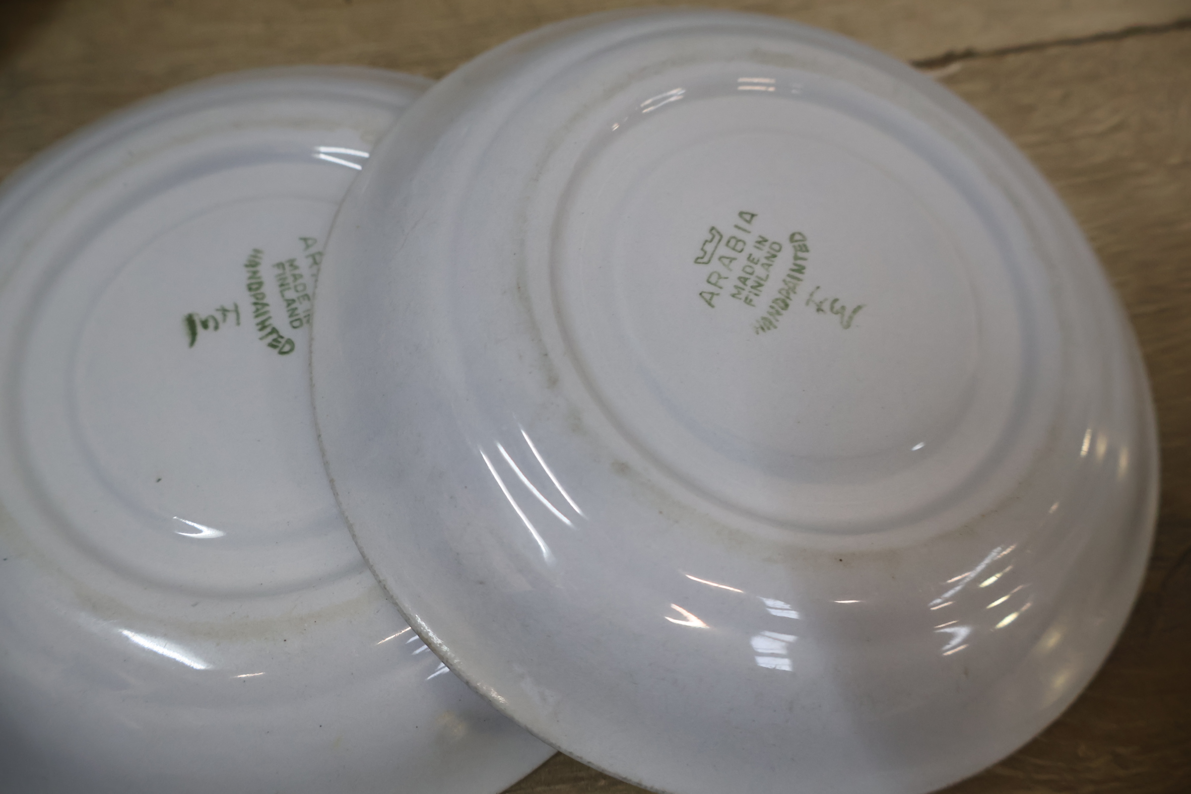 Servies met blauw bloemmotief, porselein – foto 6 – kavel bij GSD Auctions, Zoeterwoude