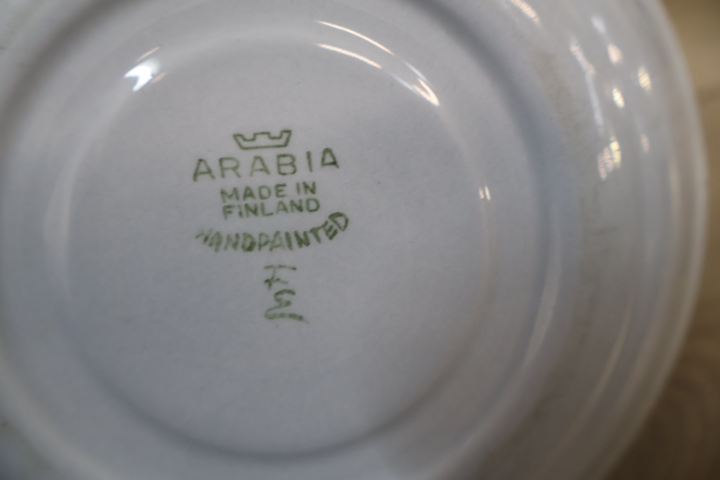 Servies met blauw bloemmotief, porselein – foto 7 – kavel bij GSD Auctions, Zoeterwoude