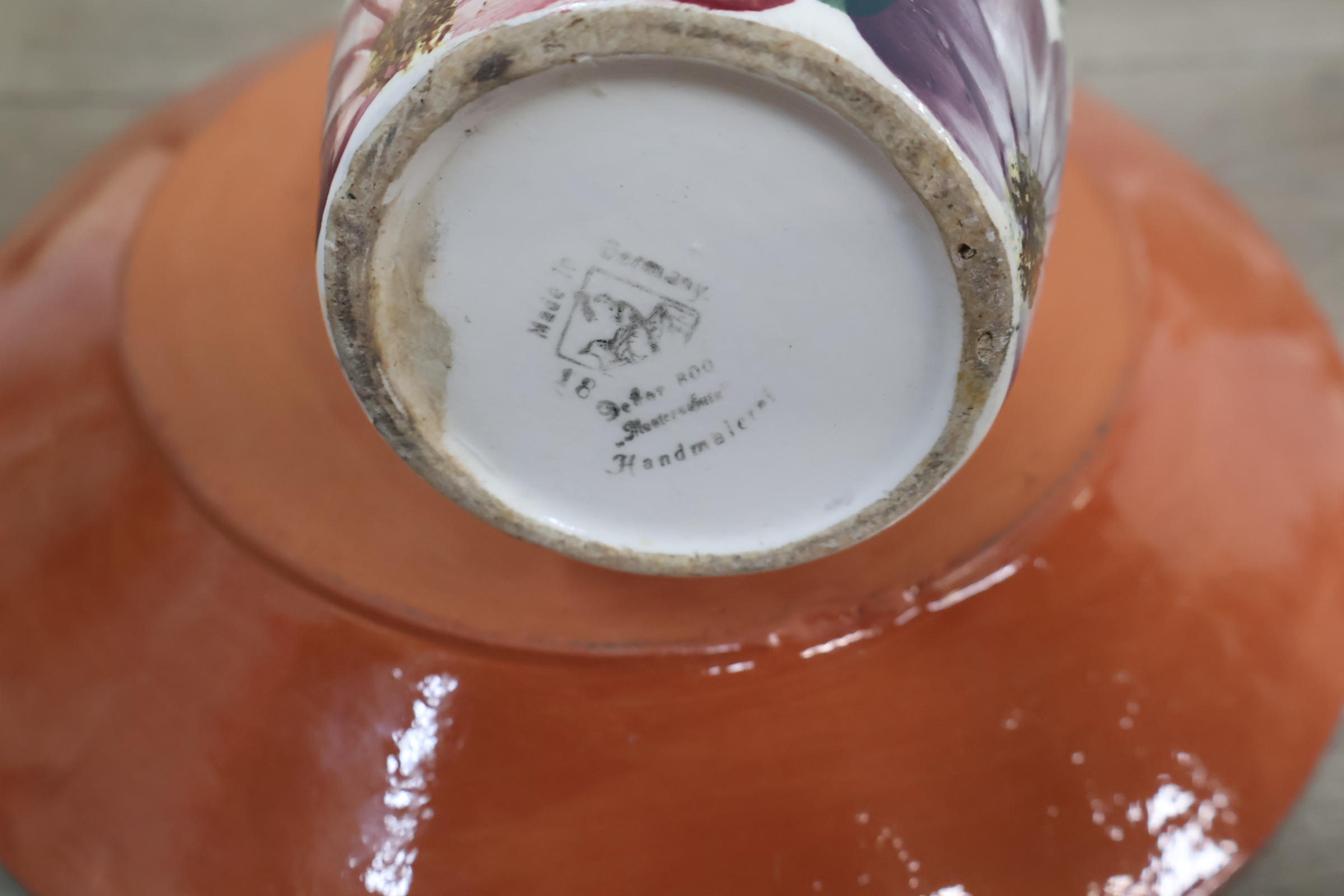 Set keramische kannen en schaal met bloemmotief – foto 16 – kavel bij GSD Auctions, Zoeterwoude