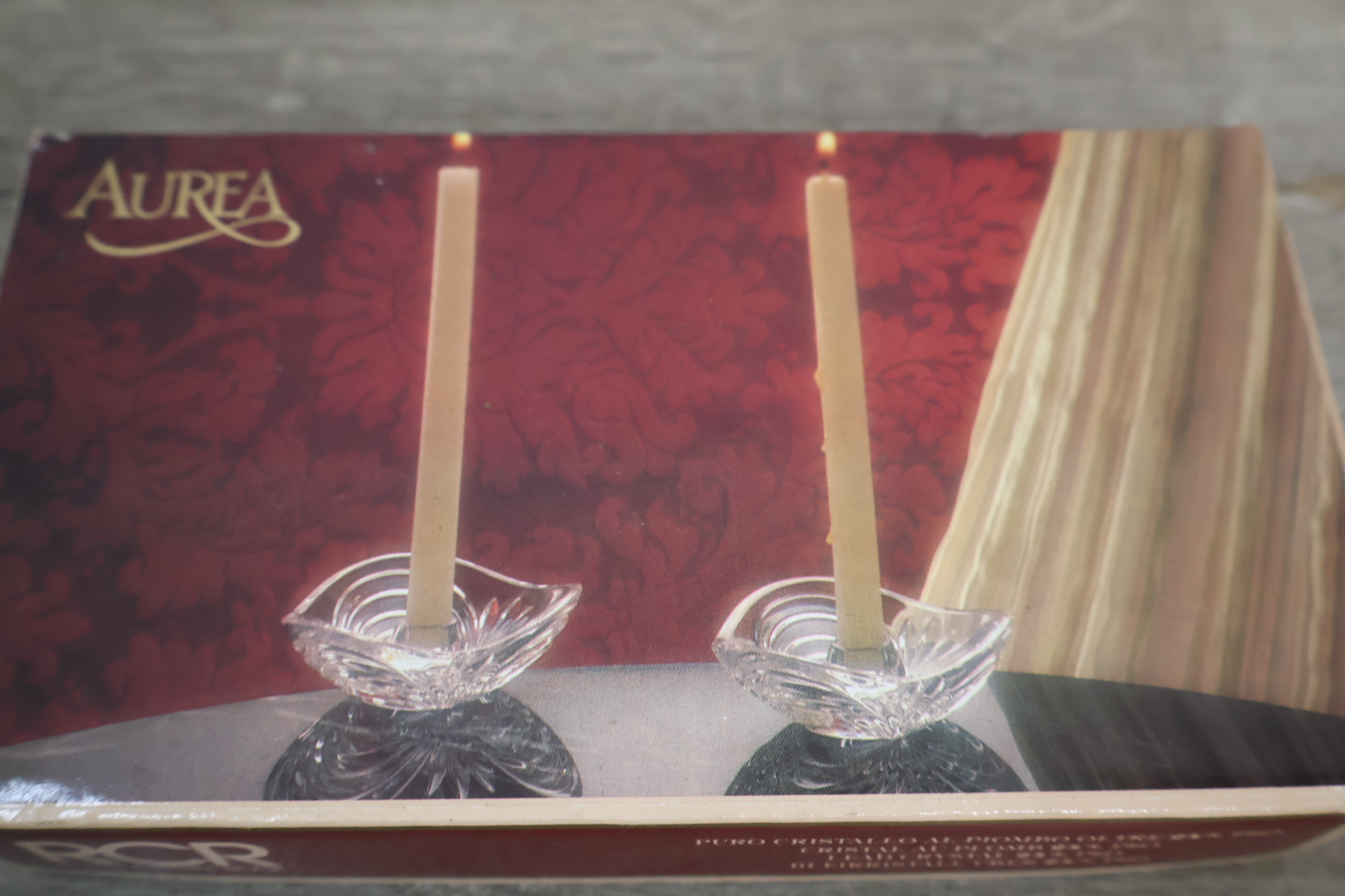 RCR Royal Crystal Rock set glazen kandelaren – foto 7 – kavel bij GSD Auctions, Zoeterwoude