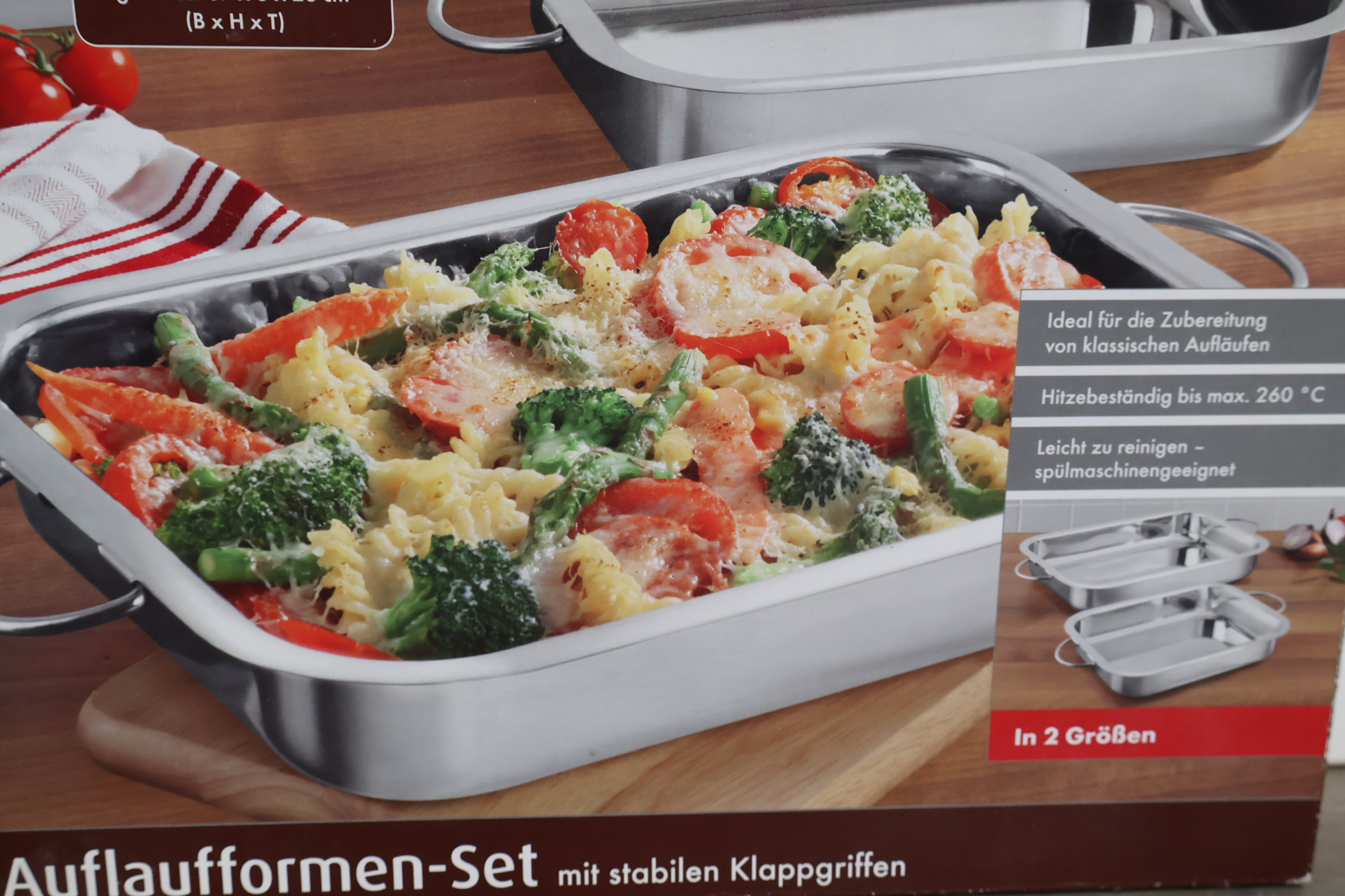 Set ovenschalen van roestvrij staal in verpakking – foto 5 – kavel bij GSD Auctions, Zoeterwoude