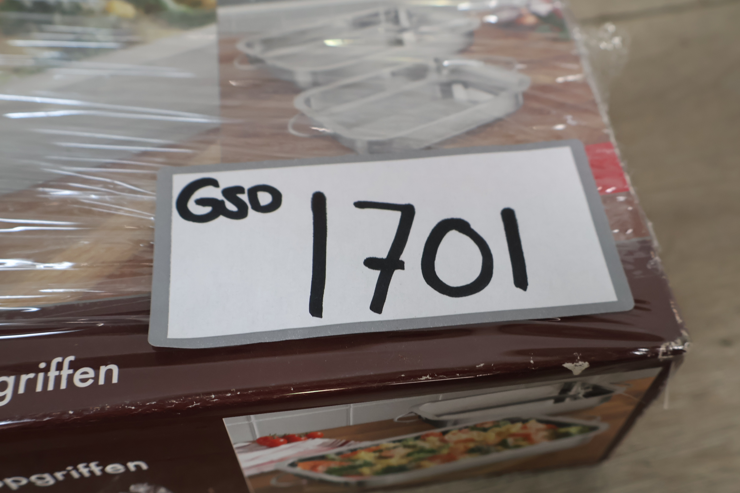 Set ovenschalen van roestvrij staal in verpakking – foto 18 – kavel bij GSD Auctions, Zoeterwoude