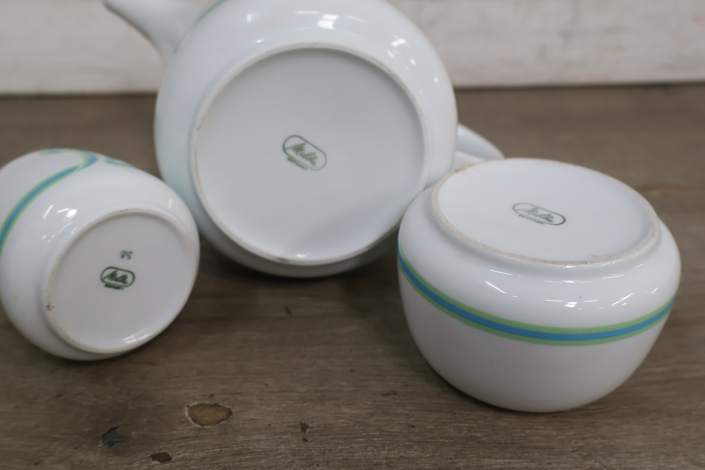 Theeservies met modern patroon – foto 10 – kavel bij GSD Auctions, Zoeterwoude