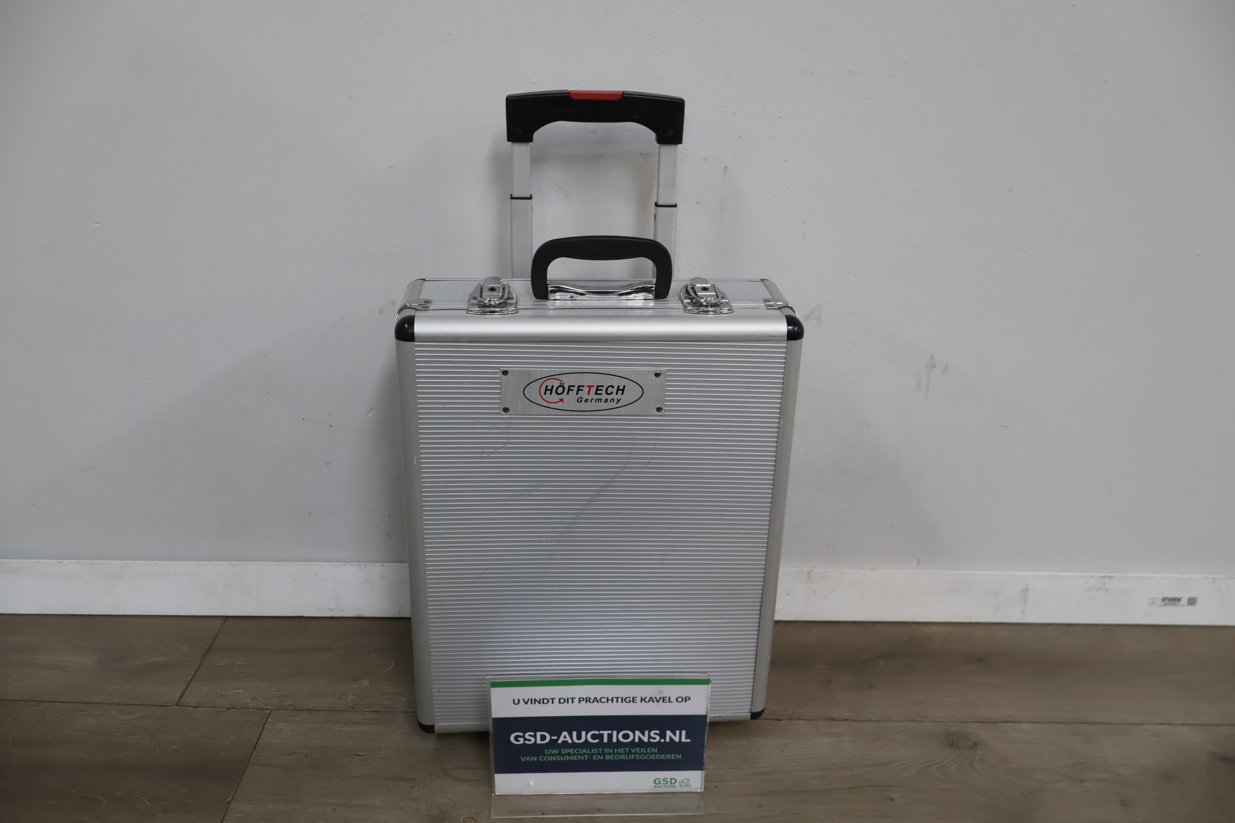 Höfftech aluminium trolley koffer – foto 3 – kavel bij GSD Auctions, Zoeterwoude