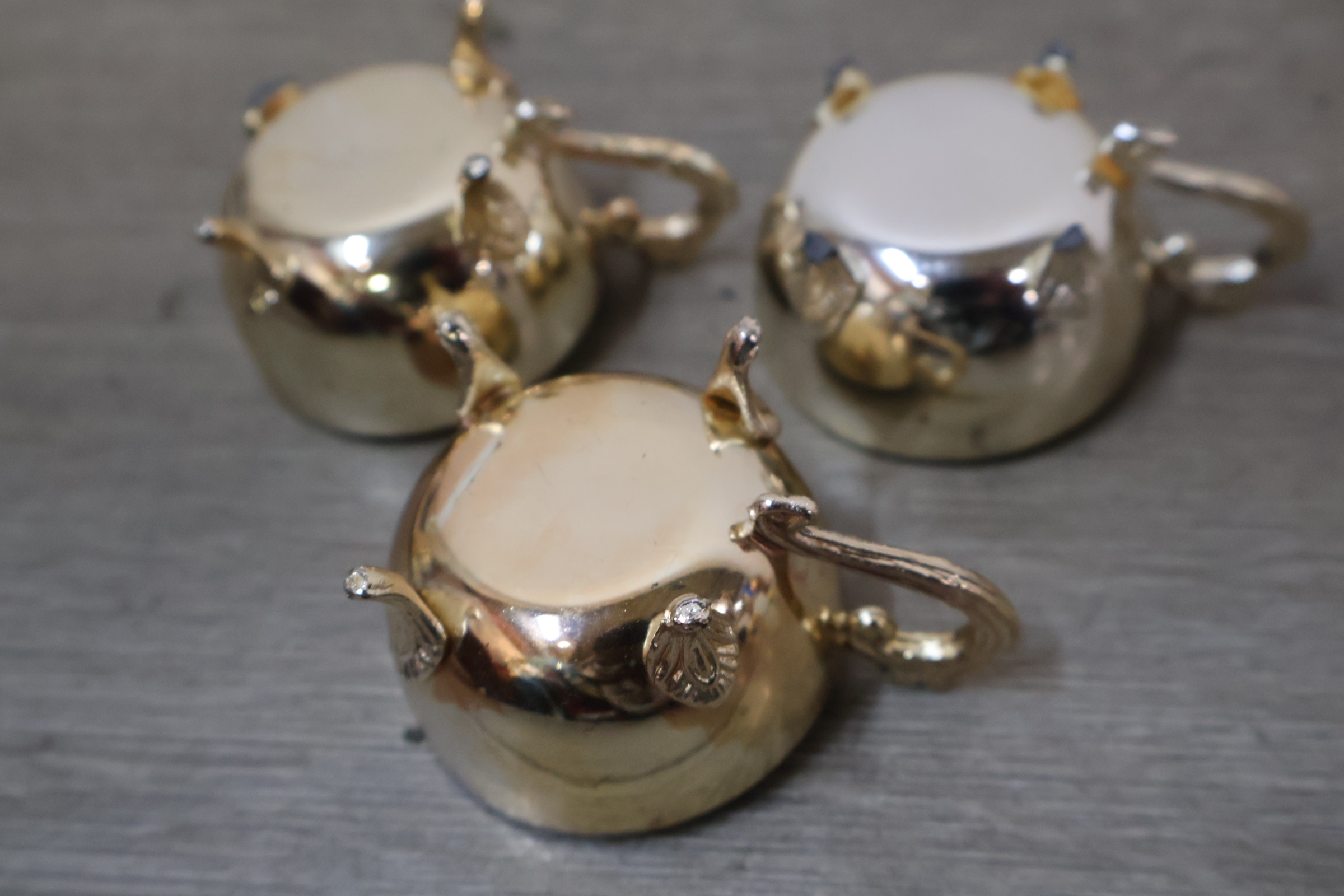 Vintage koperen theeservies met dienblad en kopjes – foto 13 – kavel bij GSD Auctions, Zoeterwoude