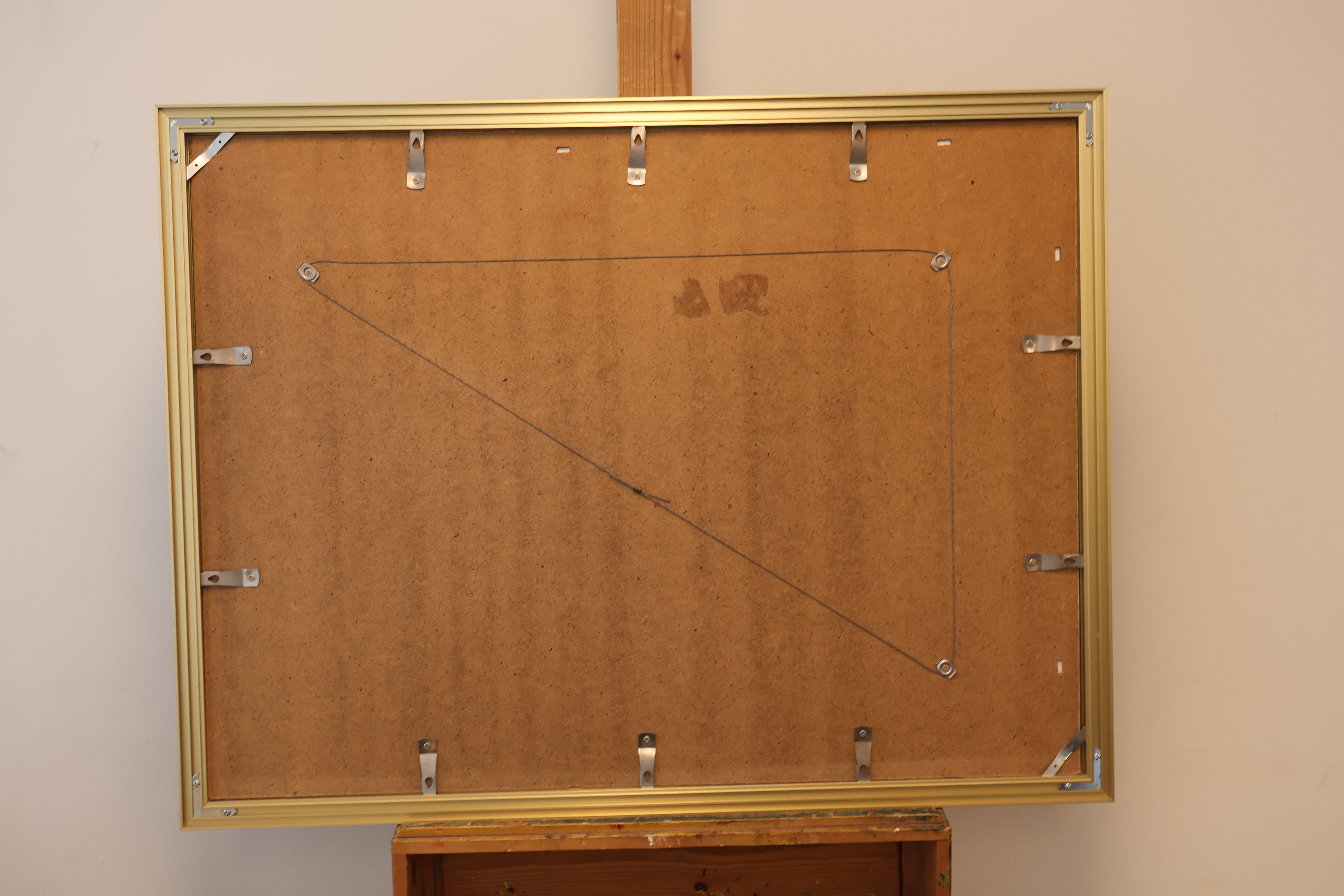 Ingelijste pentekening stadsgezicht met boot – foto 7 – kavel bij GSD Auctions, Zoeterwoude