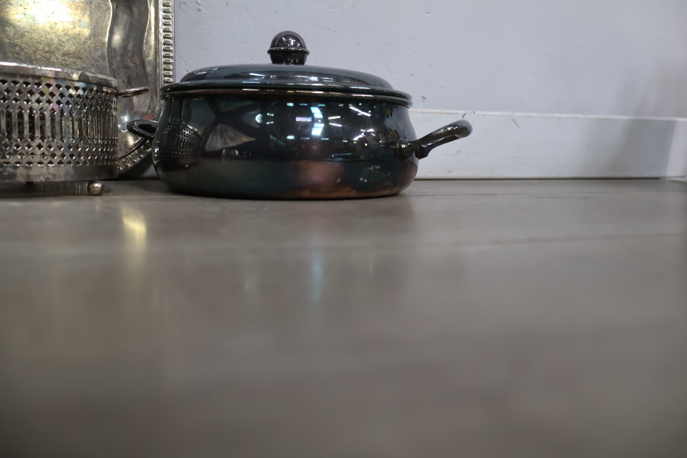 assortiment verzilverde keukenwaren – foto 13 – kavel bij GSD Auctions, Zoeterwoude