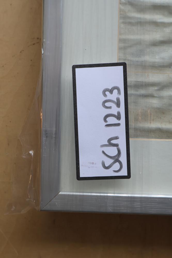 Ingelijste Egyptische papyrus afbeelding – foto 17 – kavel bij GSD Auctions, Zoeterwoude