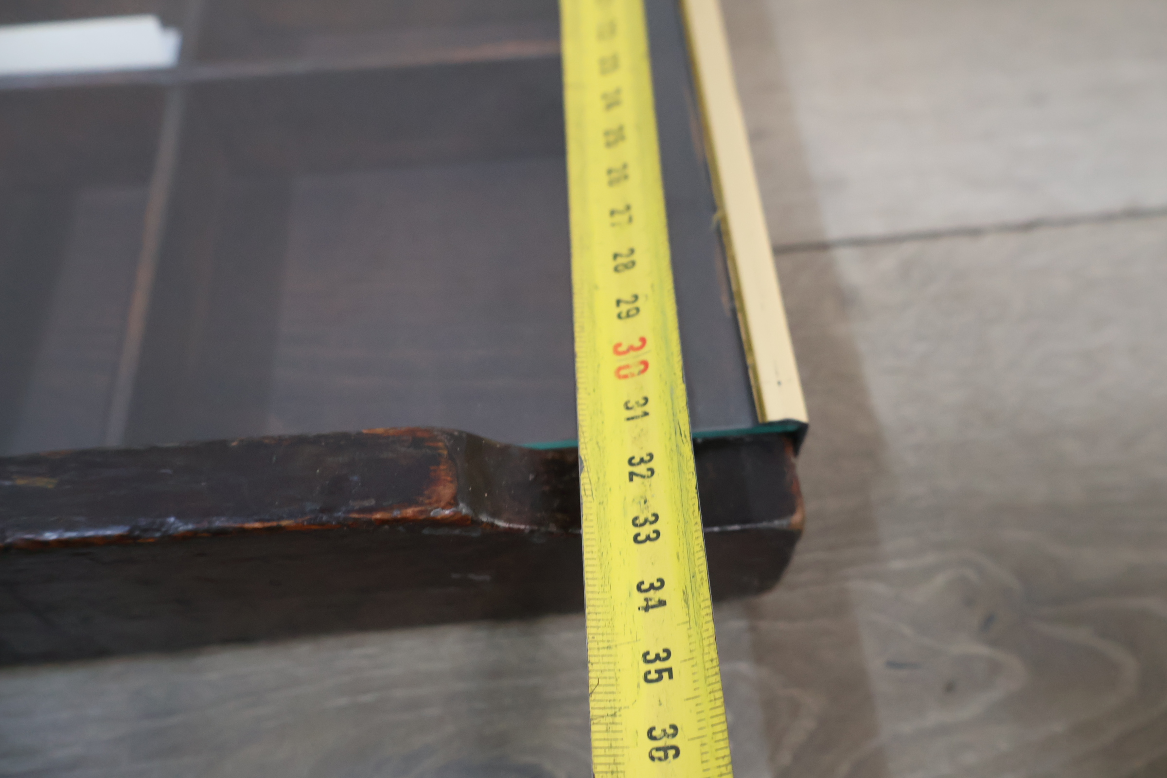 Houten letterbak met glazen voorzijde – foto 23 – kavel bij GSD Auctions, Zoeterwoude