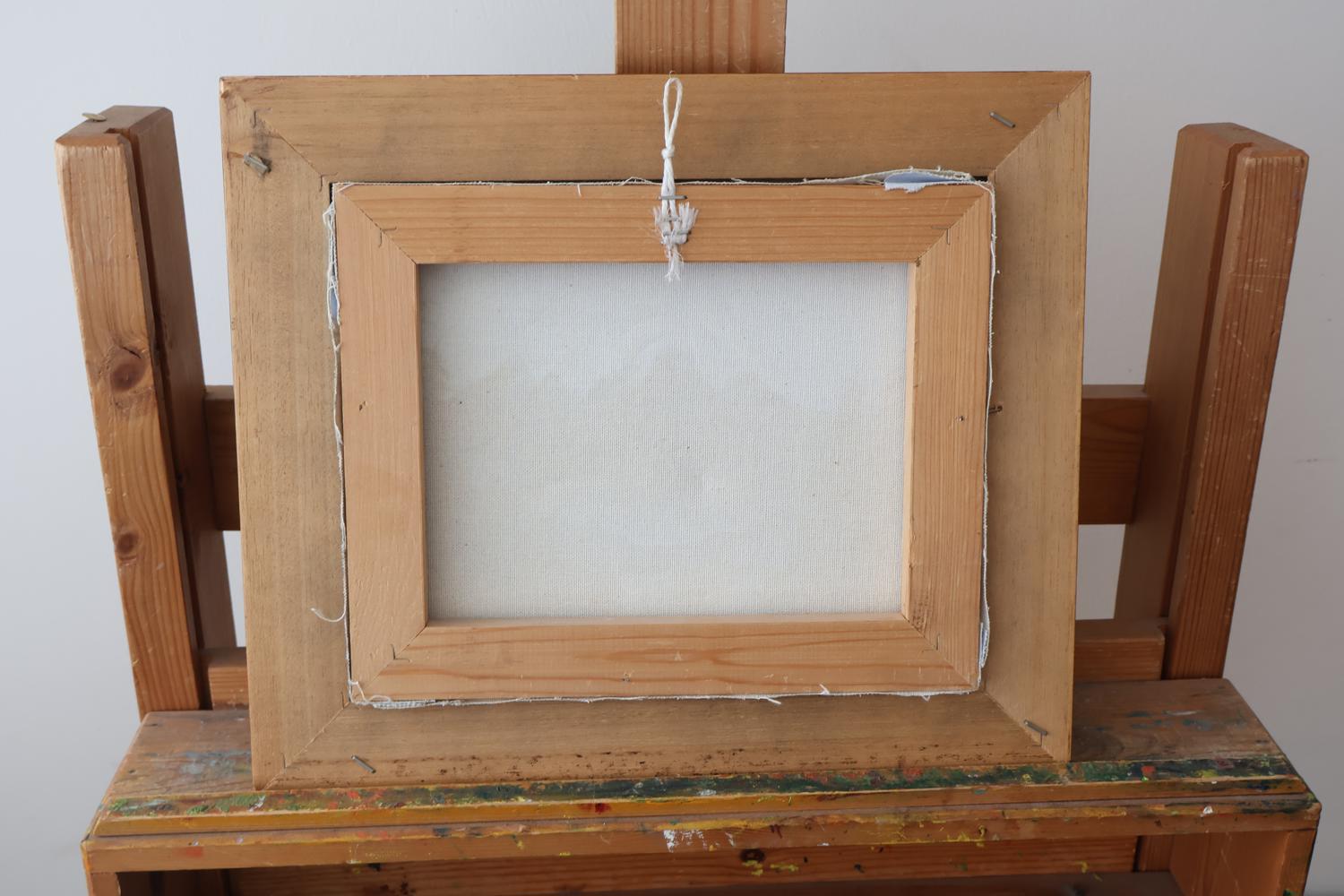 Olieverfschilderij met berglandschap in lijst – foto 4 – kavel bij GSD Auctions, Zoeterwoude