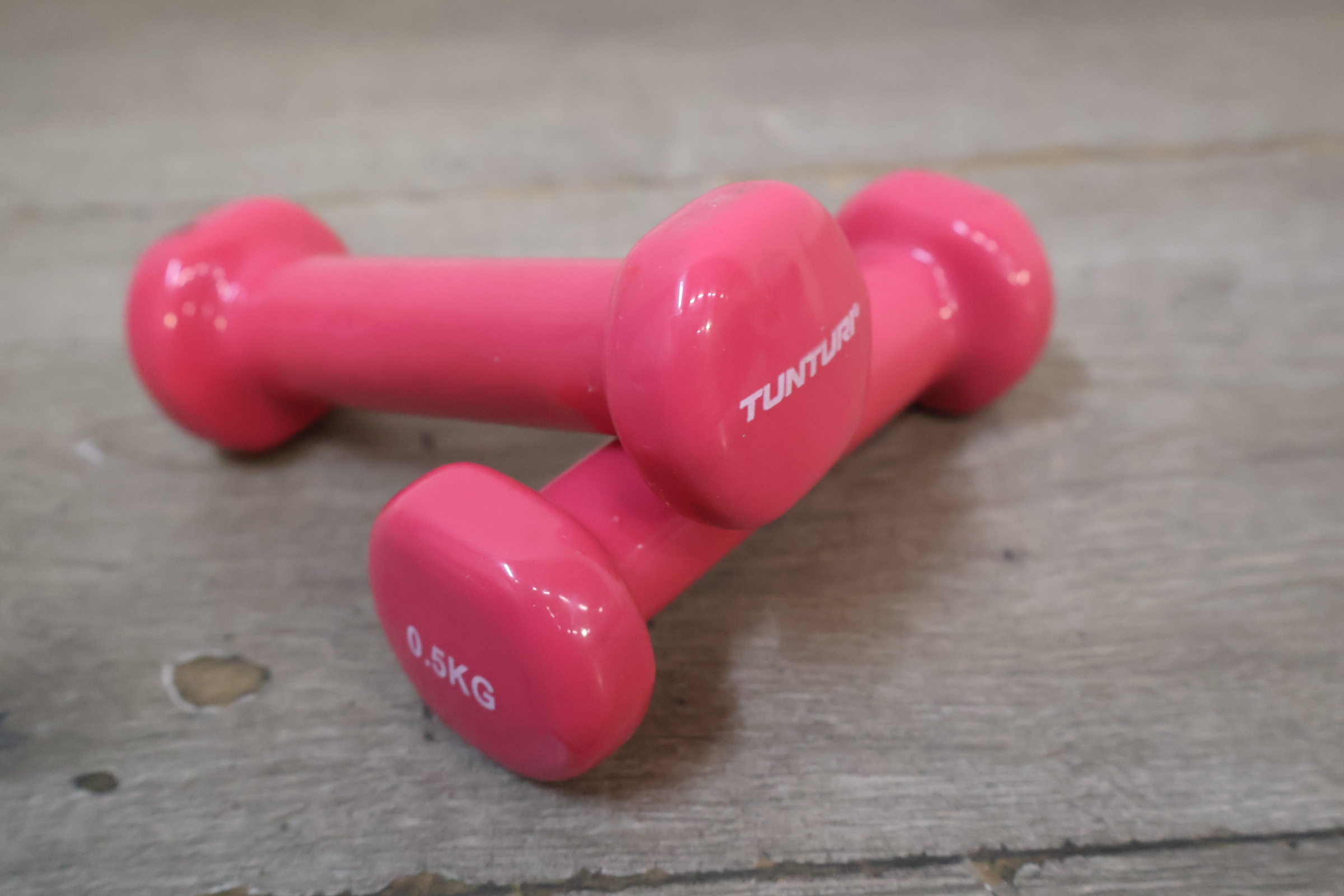Set roze halters 0,5 kg – foto 5 – kavel bij GSD Auctions, Zoeterwoude