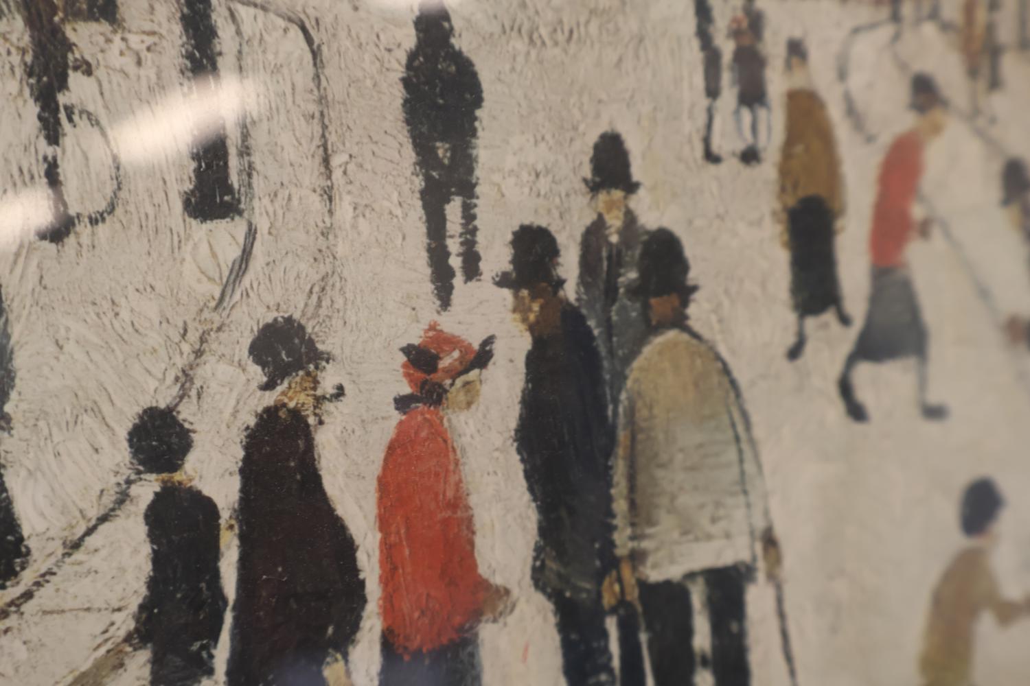 Art-print van "A Lancashire Village" (1935) - Lowry – foto 3 – kavel bij GSD Auctions, Zoeterwoude