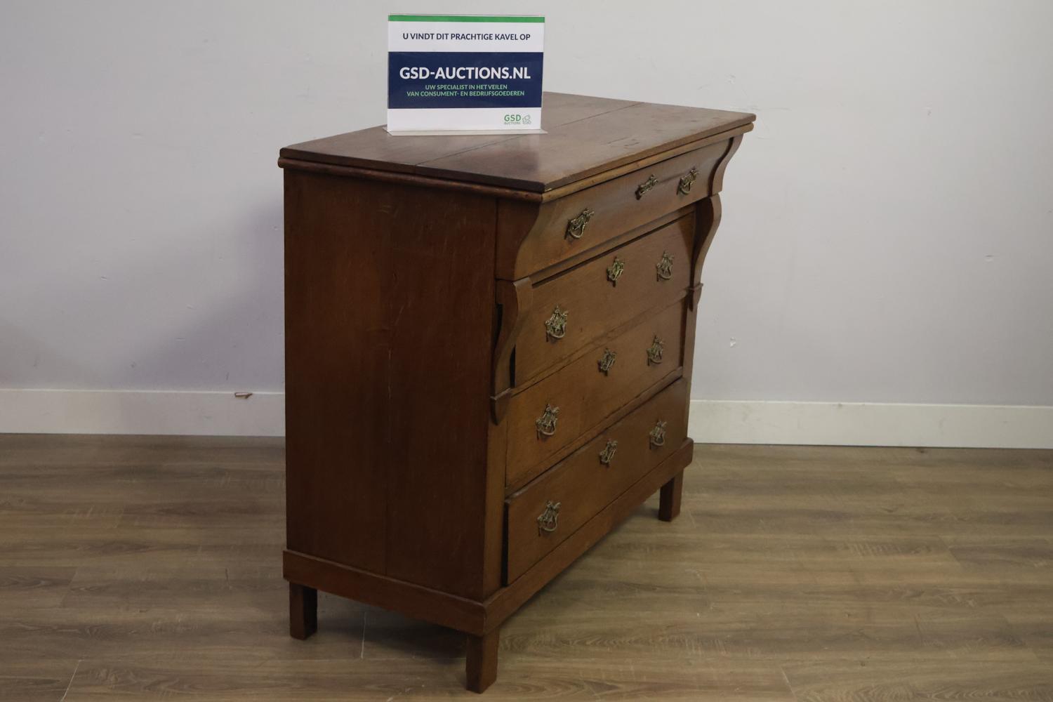 Antieke Ladekast – foto 2 – kavel bij GSD Auctions, Zoeterwoude