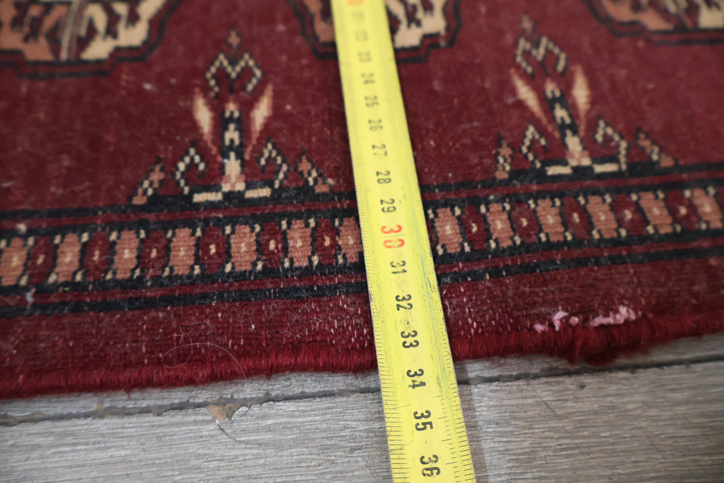 Rode loper met decoratief patroon – foto 12 – kavel bij GSD Auctions, Zoeterwoude