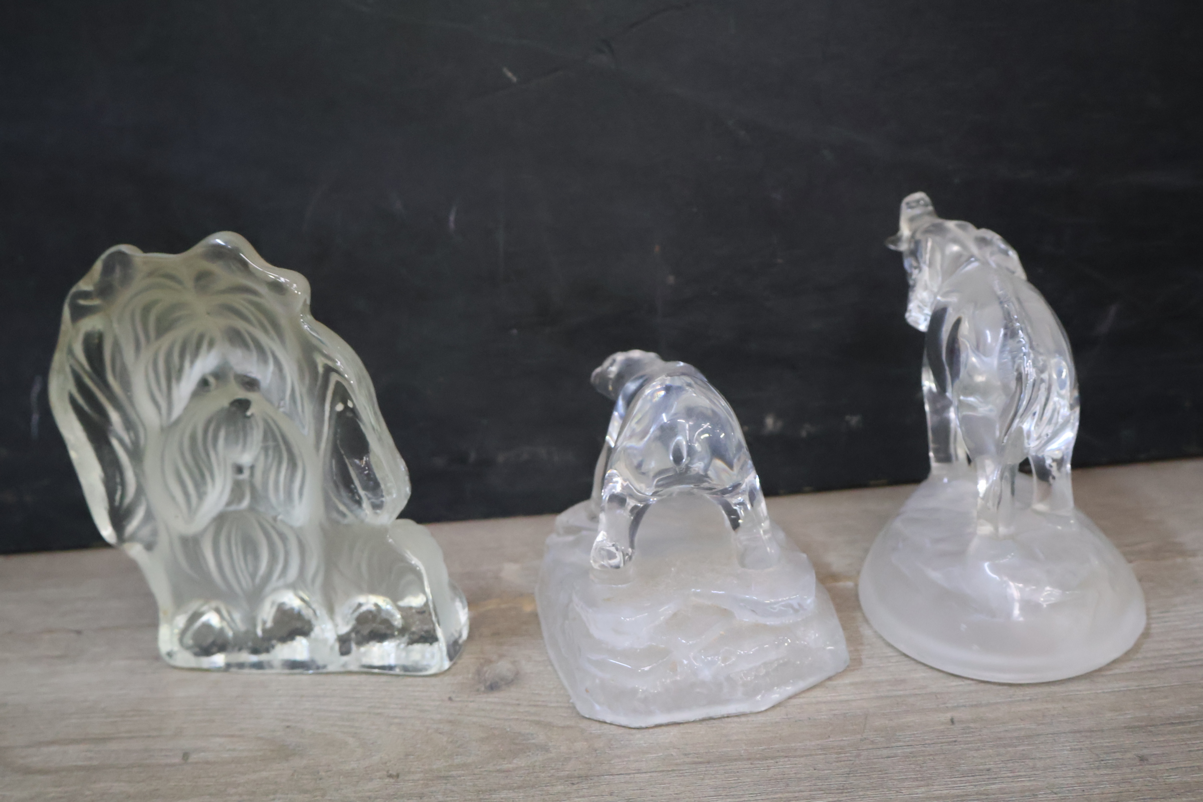 Set van drie glazen dierenfiguren – foto 6 – kavel bij GSD Auctions, Zoeterwoude