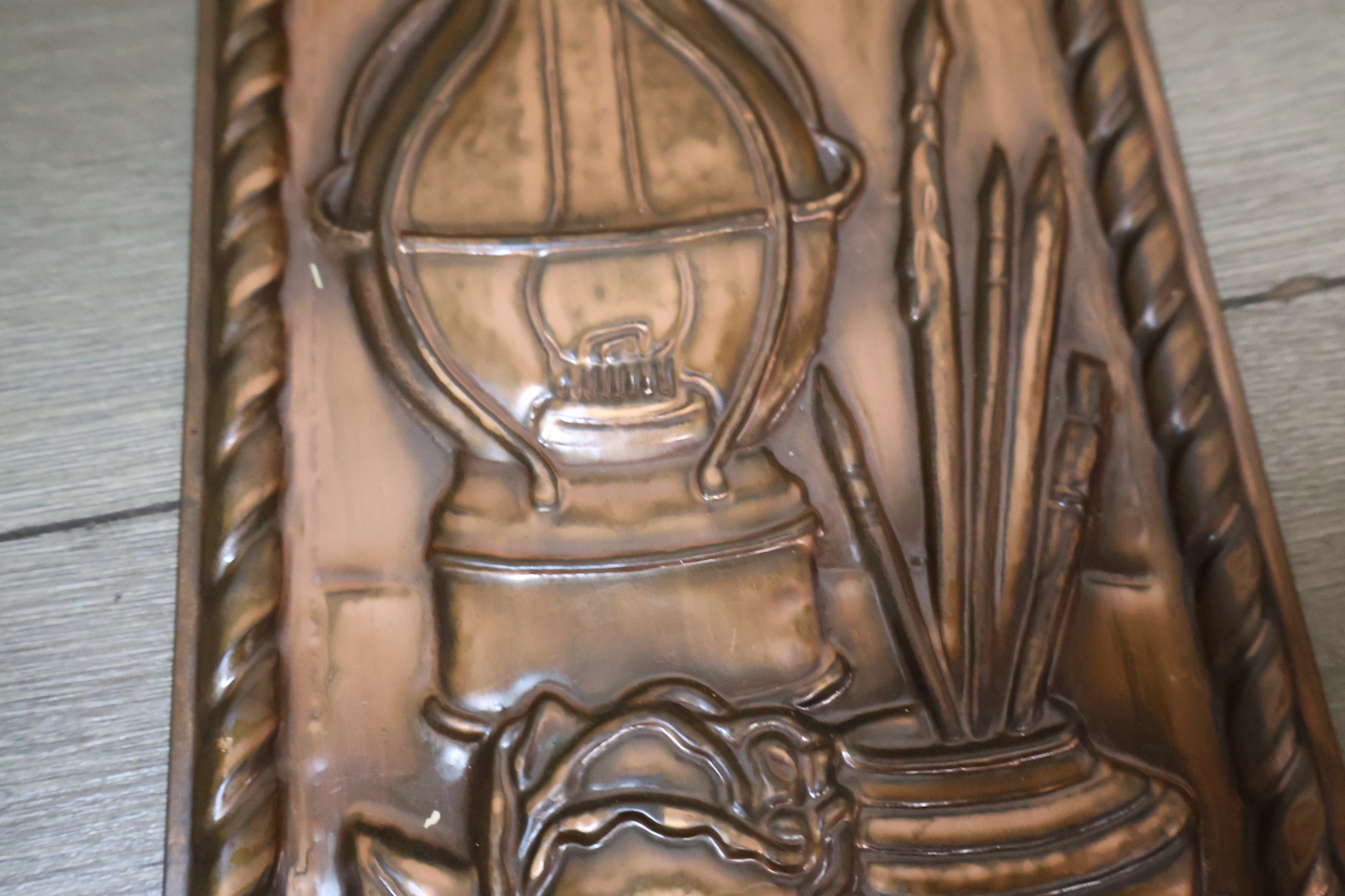 Set koperen en messing decoratieve voorwerpen – foto 7 – kavel bij GSD Auctions, Zoeterwoude