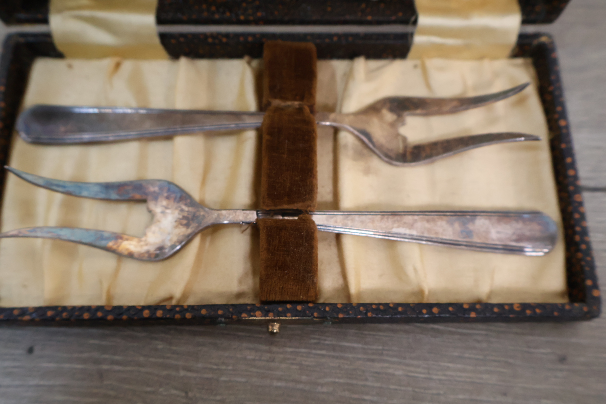 Set vintage vleesvorken in doos – foto 4 – kavel bij GSD Auctions, Zoeterwoude