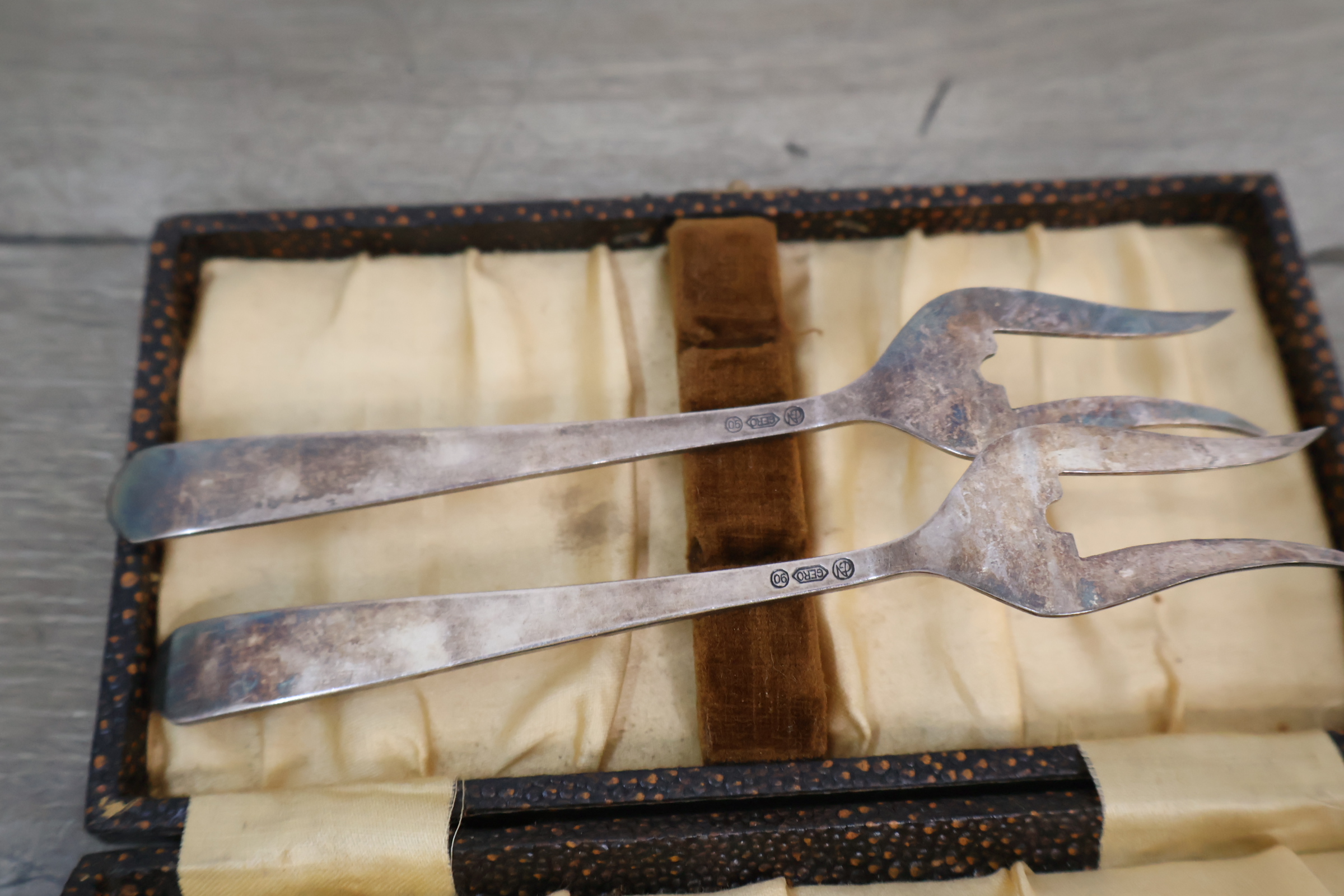 Set vintage vleesvorken in doos – foto 7 – kavel bij GSD Auctions, Zoeterwoude