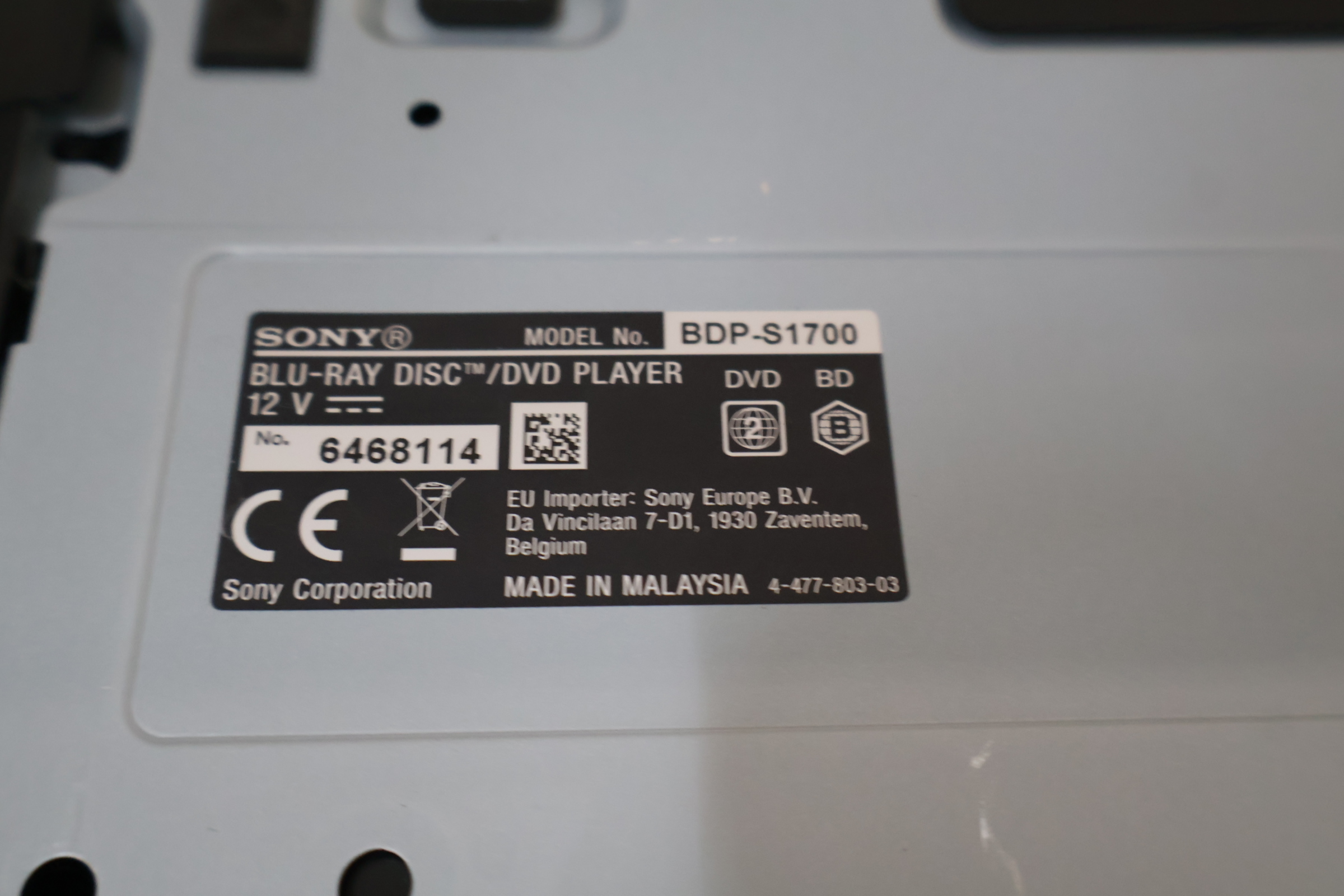 Sony Blu-ray speler – foto 15 – kavel bij GSD Auctions, Zoeterwoude