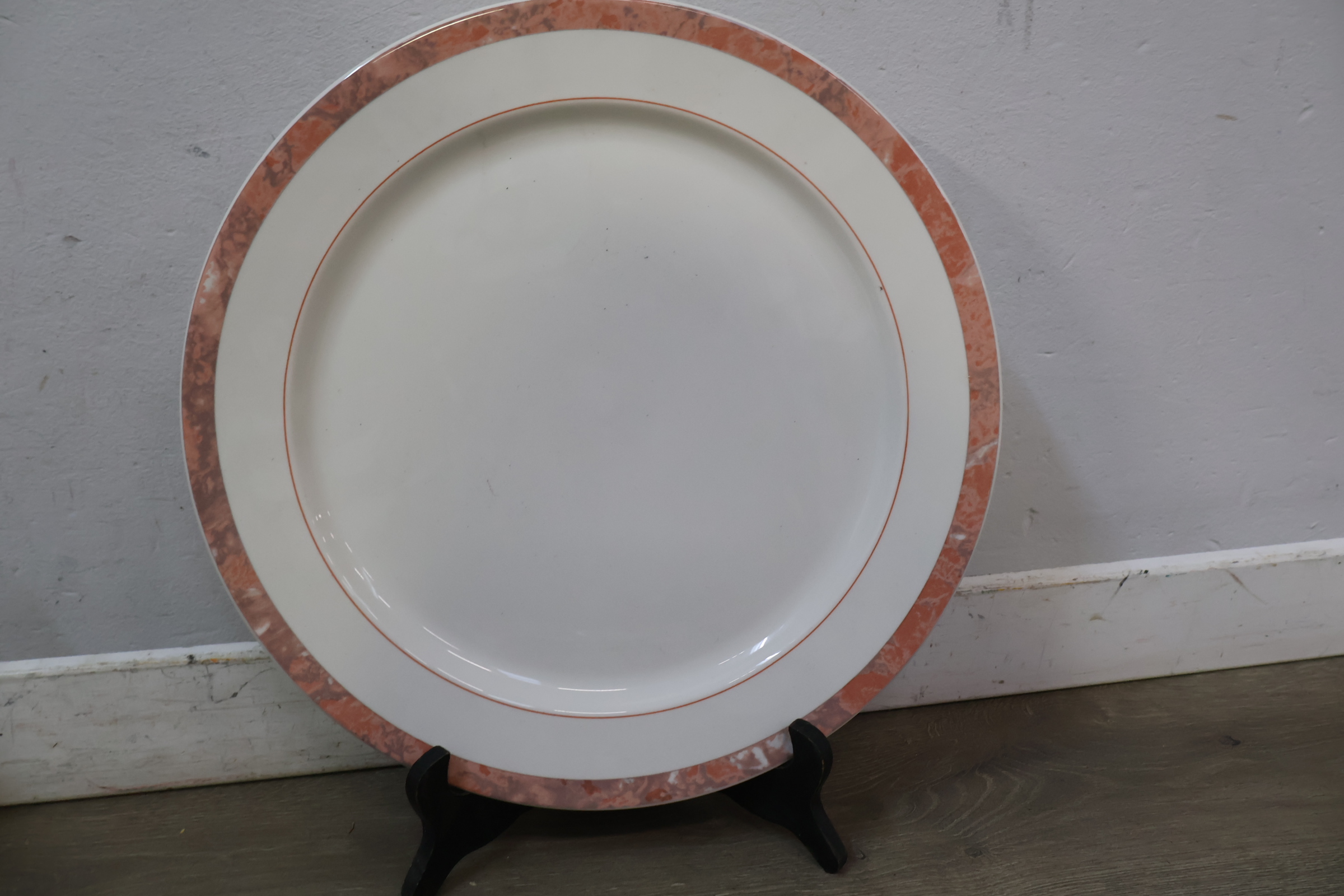 Serviesset met oranje bies – foto 8 – kavel bij GSD Auctions, Zoeterwoude
