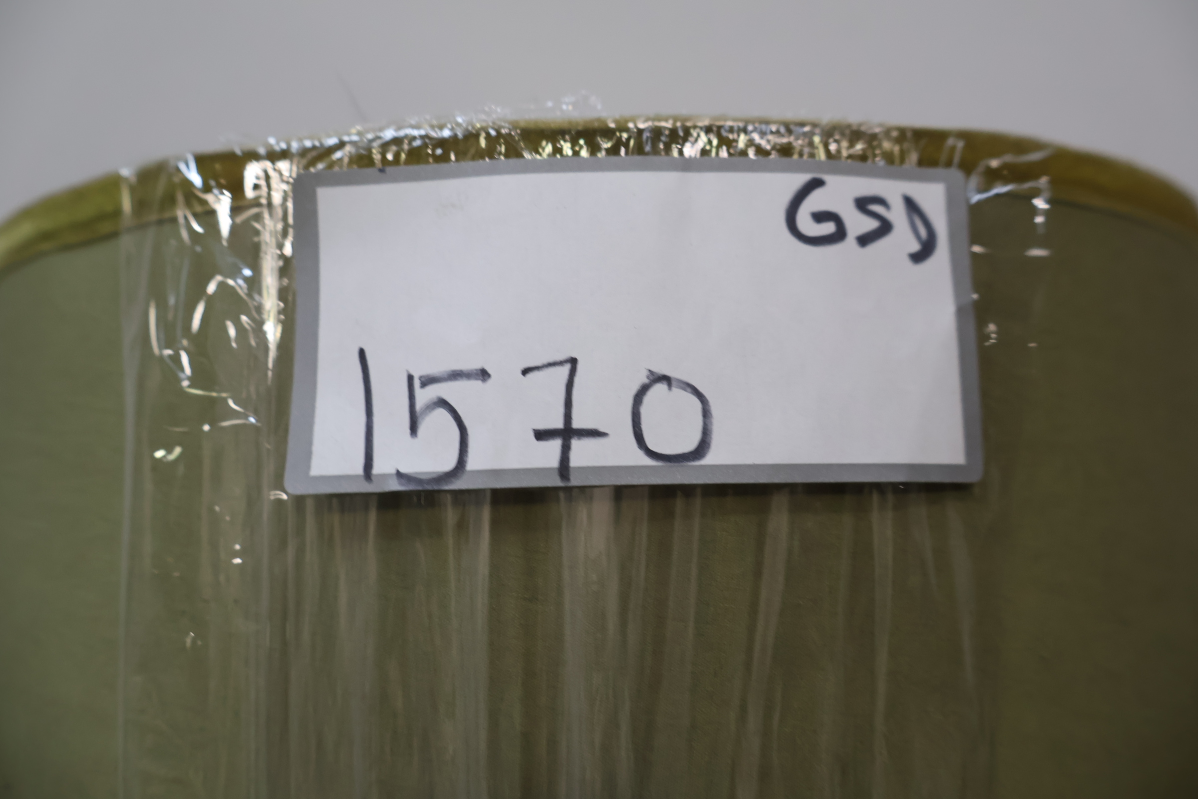 Vintage staande lamp met groene stoffen kap – foto 19 – kavel bij GSD Auctions, Zoeterwoude