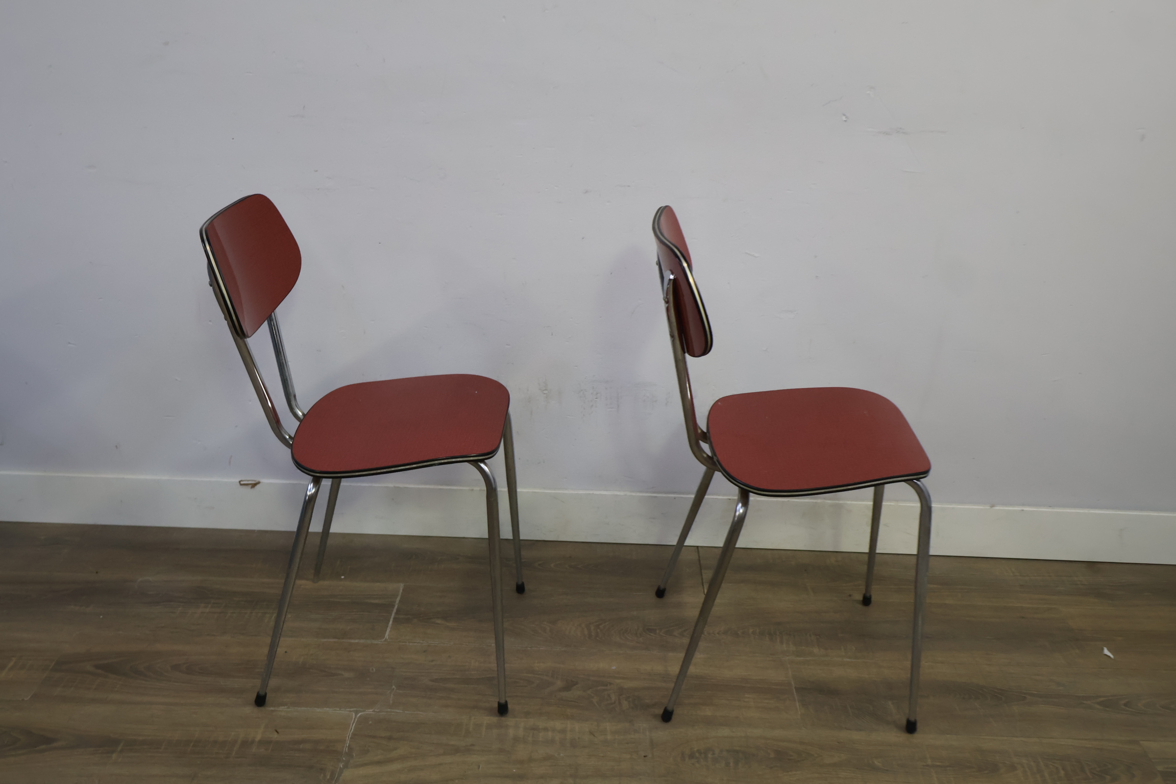 Set van 2 Formica Vintage Stoelen - Jaren '60 – foto 4 – kavel bij GSD Auctions, Zoeterwoude