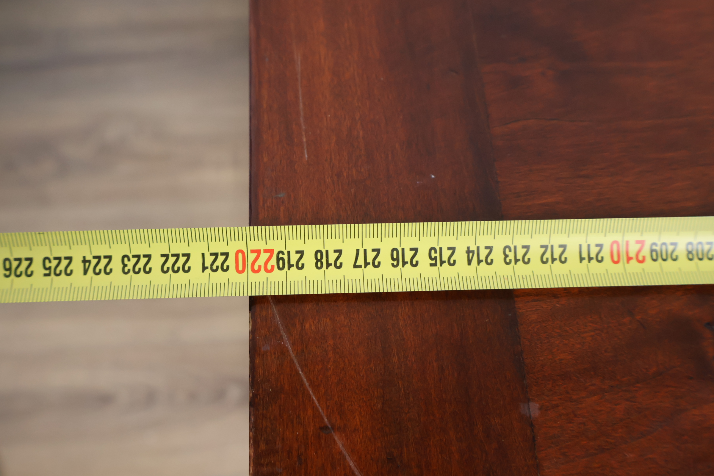 Grote Houten eettafel met lades - 220L x 90B – foto 16 – kavel bij GSD Auctions, Zoeterwoude