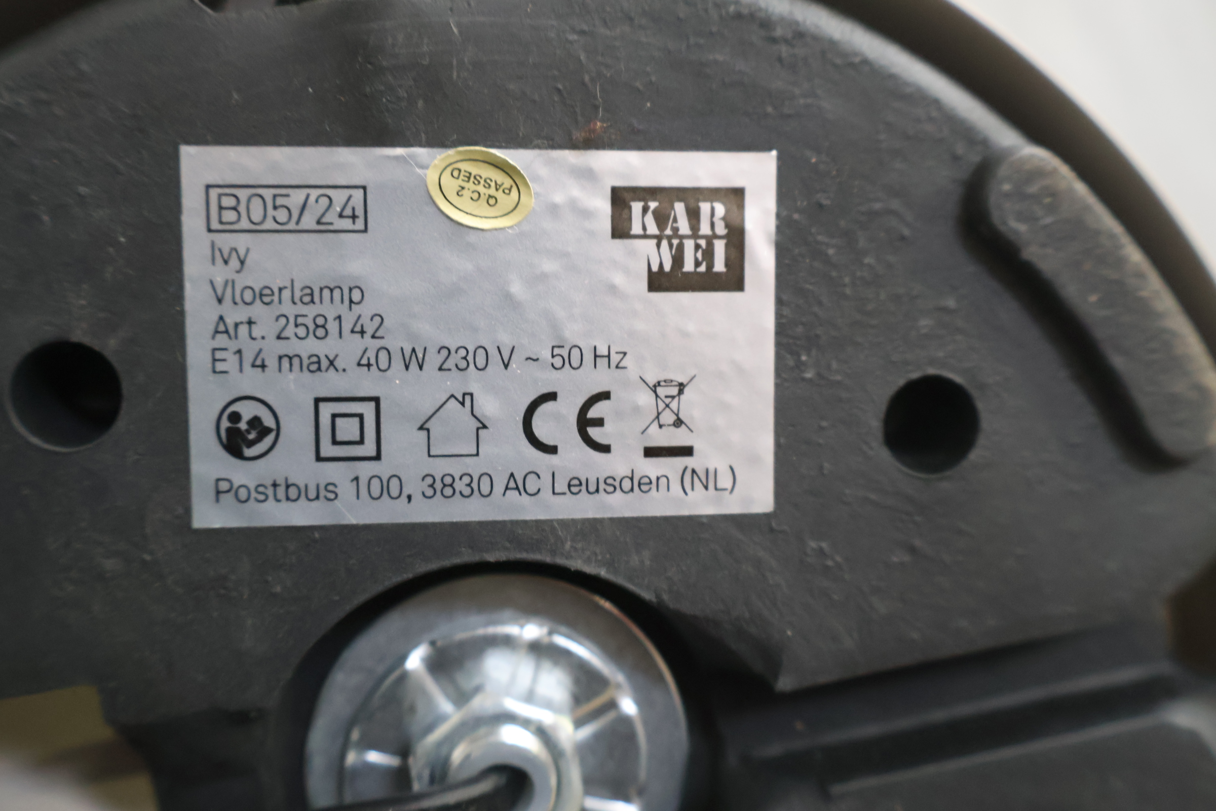Karwei Vloerlamp – foto 13 – kavel bij GSD Auctions, Zoeterwoude