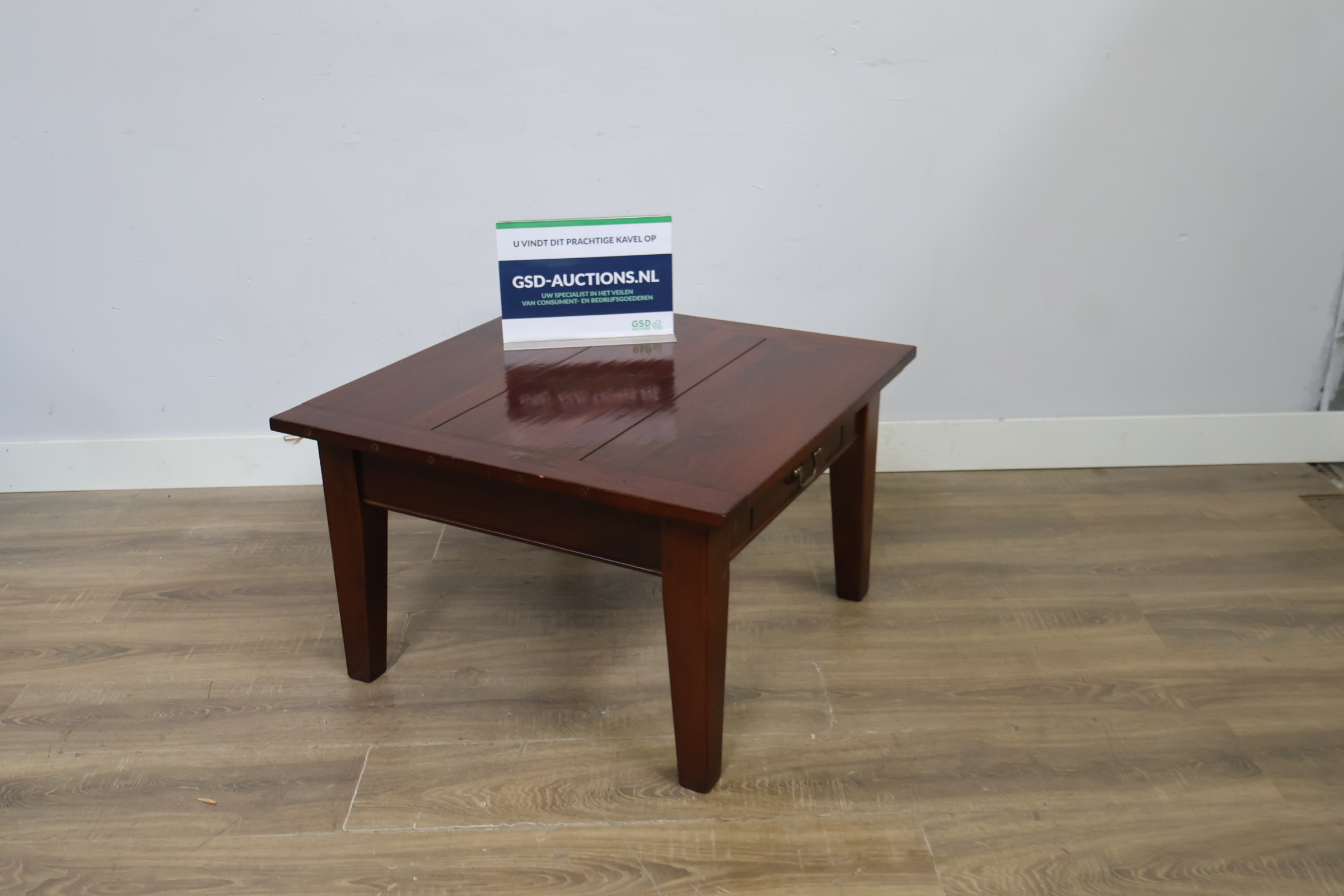 Salontafel met lade – foto 2 – kavel bij GSD Auctions, Zoeterwoude