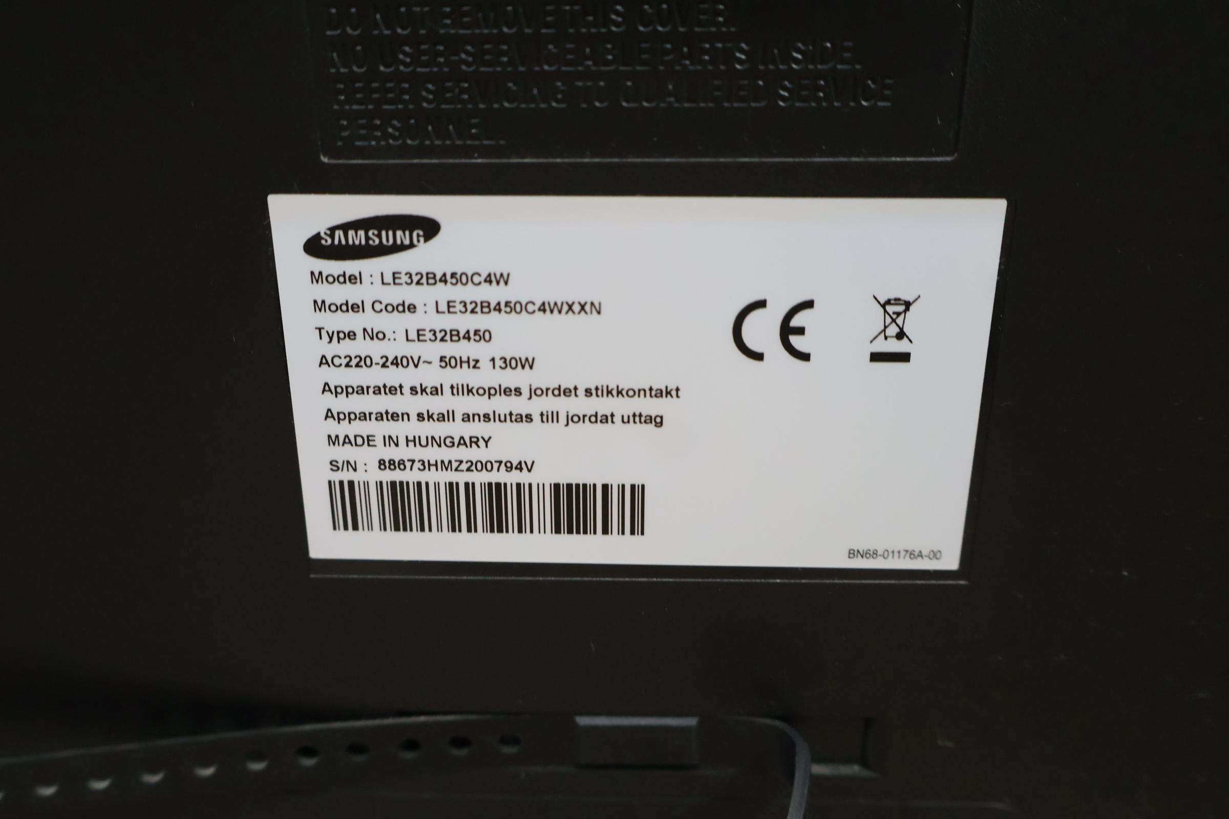 Samsung televisie met afstandsbediening - 32'inch – foto 7 – kavel bij GSD Auctions, Zoeterwoude