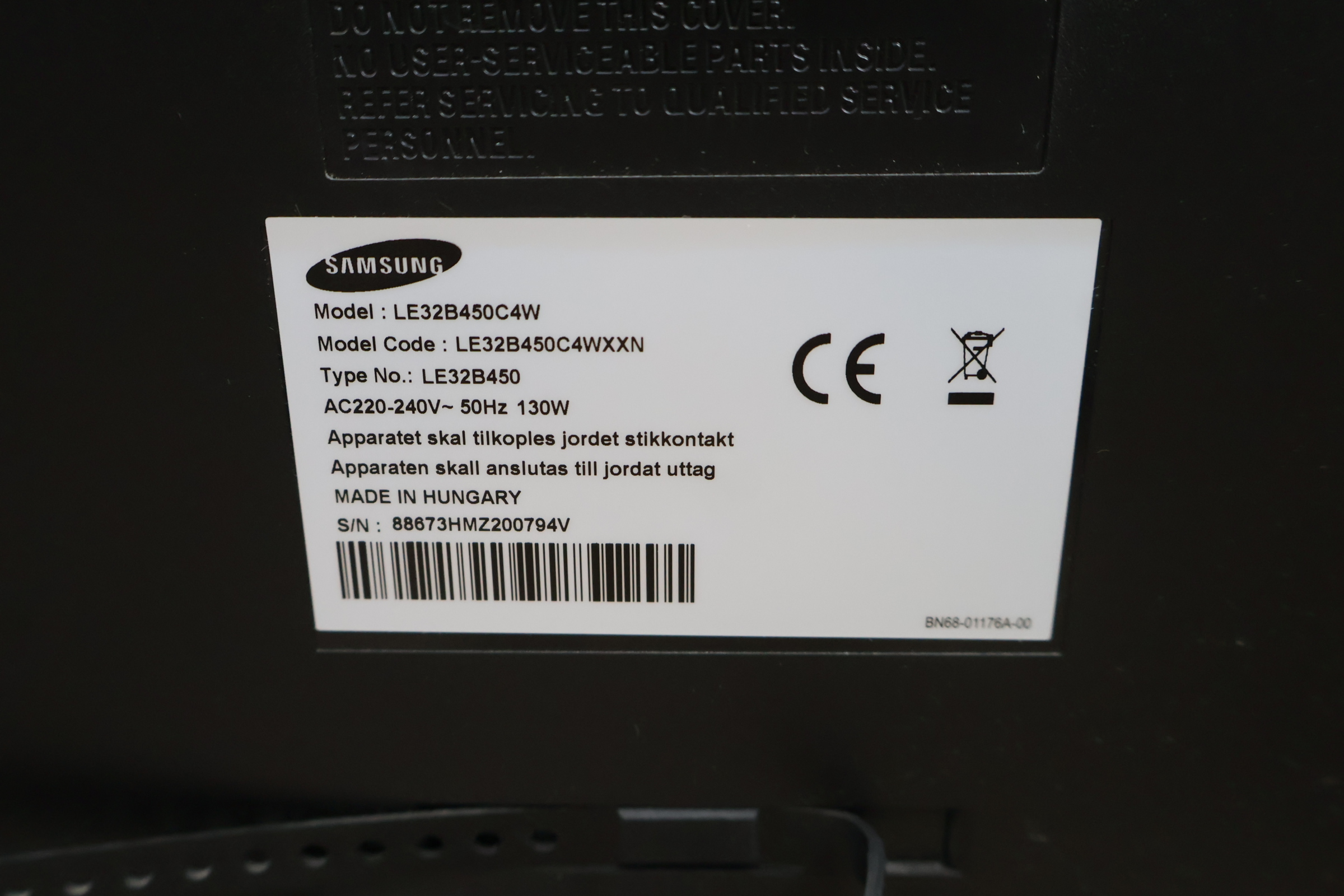 Samsung televisie met afstandsbediening - 32'inch – foto 8 – kavel bij GSD Auctions, Zoeterwoude