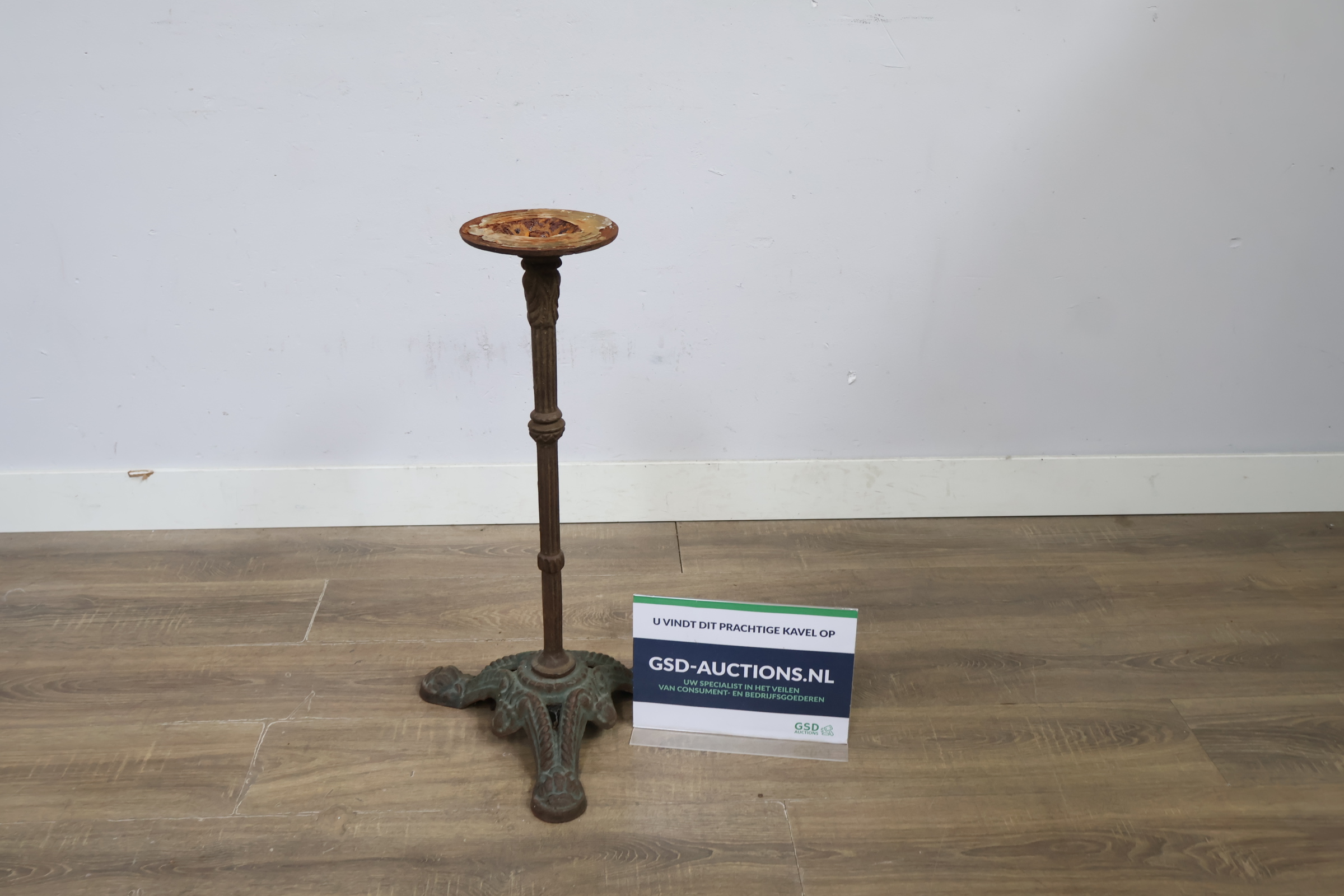 Gietijzeren Bistrotafel Voet – foto 2 – kavel bij GSD Auctions, Zoeterwoude