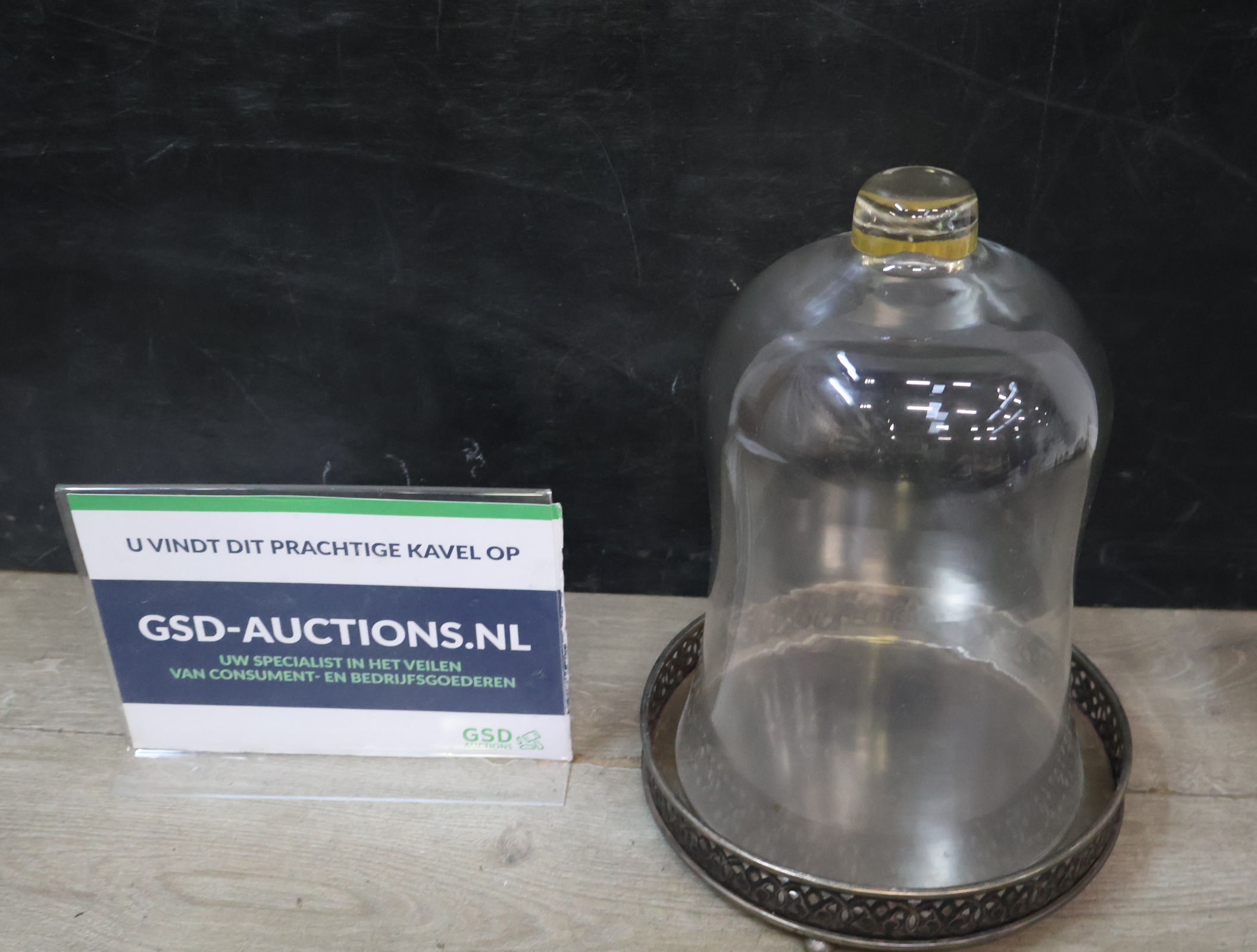Decoratieve Glazen Stolp – foto 2 – kavel bij GSD Auctions, Zoeterwoude