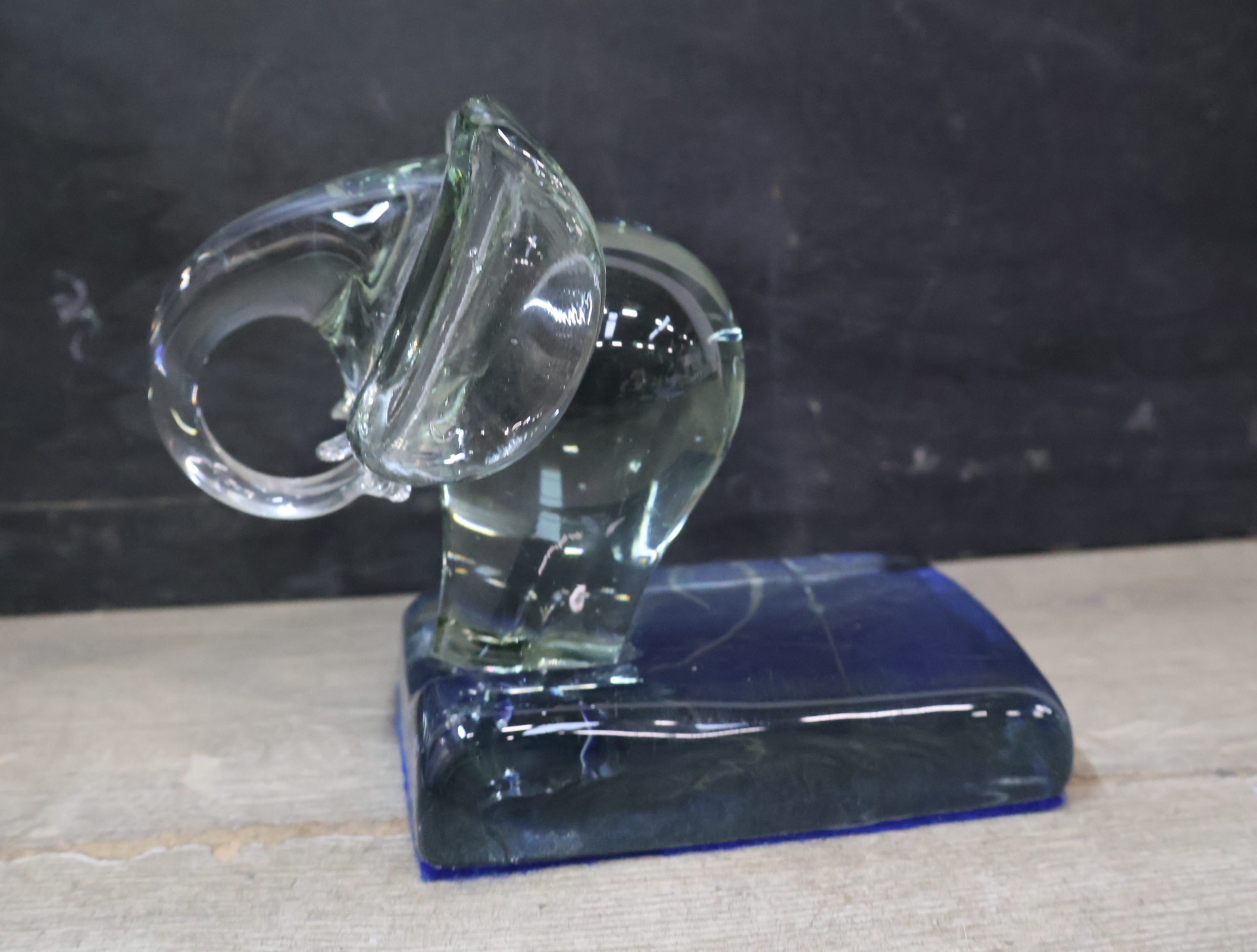 Decoratieve Glazen Olifant – foto 4 – kavel bij GSD Auctions, Zoeterwoude