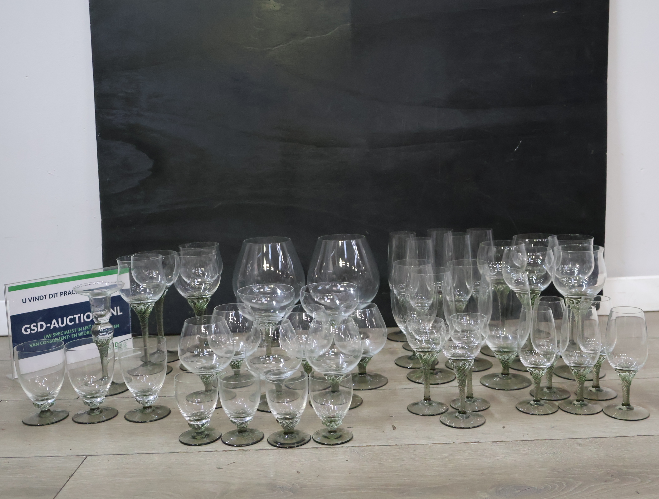 Grote Set Vintage Glaswerk – foto 2 – kavel bij GSD Auctions, Zoeterwoude
