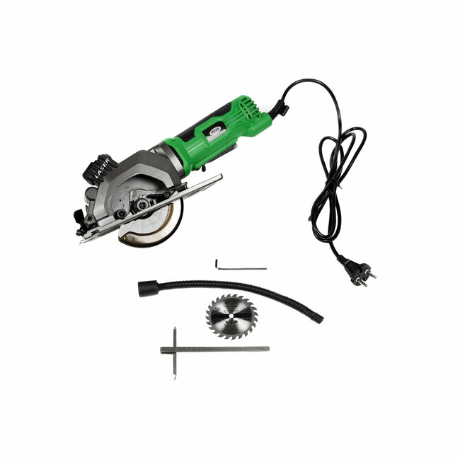 Höfftech Compacte Handcirkelzaag – Ø115mm – foto 2 – kavel bij GSD Auctions, Zoeterwoude