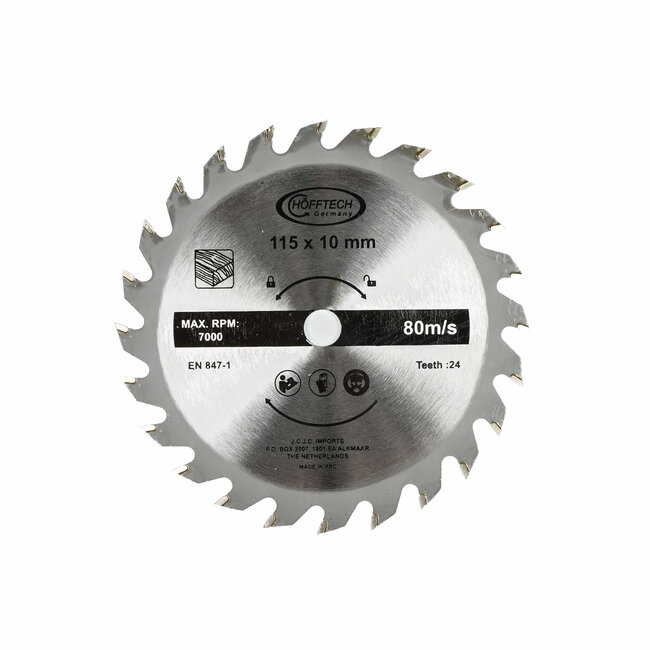 Höfftech Compacte Handcirkelzaag – Ø115mm – foto 4 – kavel bij GSD Auctions, Zoeterwoude