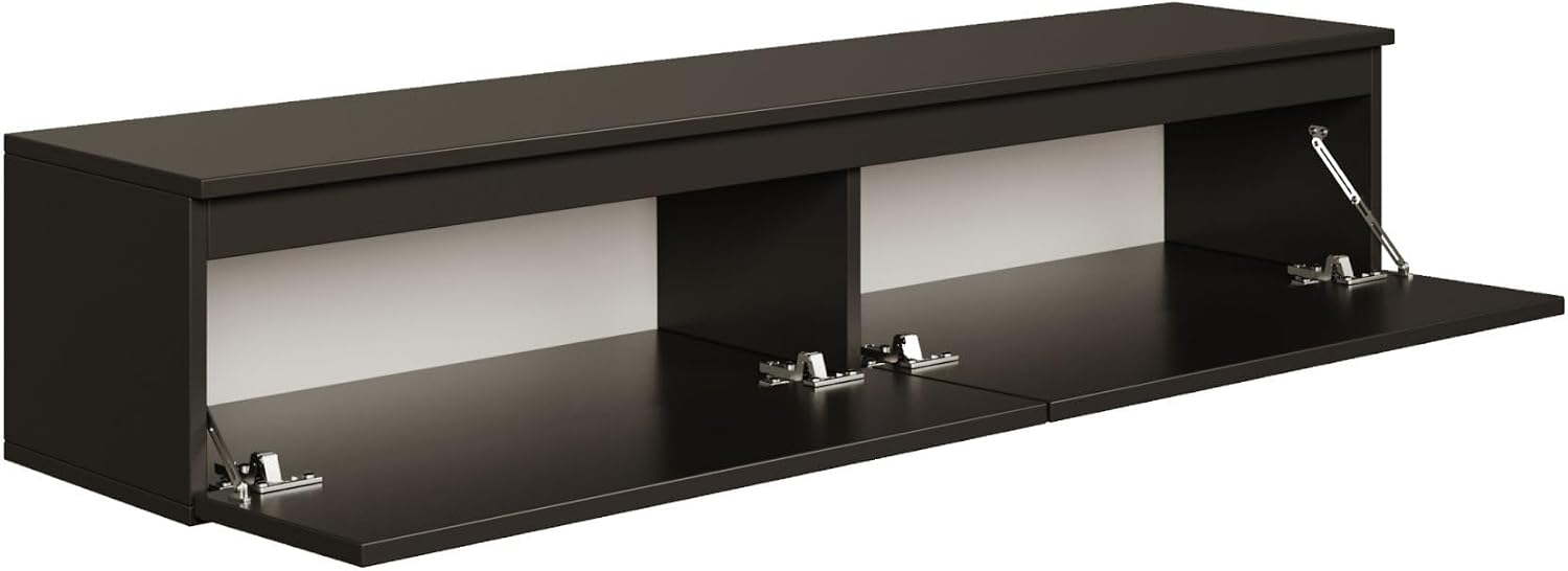 Selsey Zwevend TV Meubel Bemmi 150 cm in Zwart – foto 5 – kavel bij GSD Auctions, Zoeterwoude