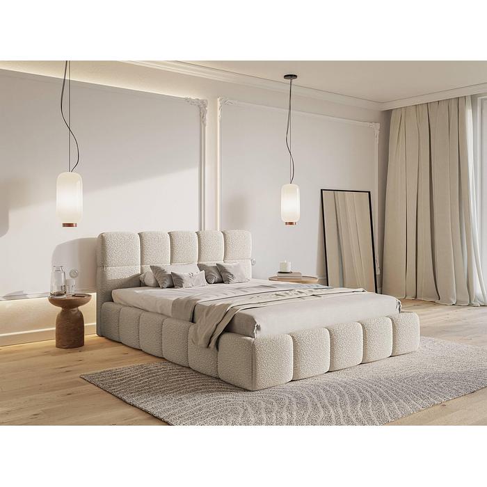 Bedframe Chloe bouclé 180 x 200 cm | NADUVI Collection – foto 3 – kavel bij GSD Auctions, Zoeterwoude
