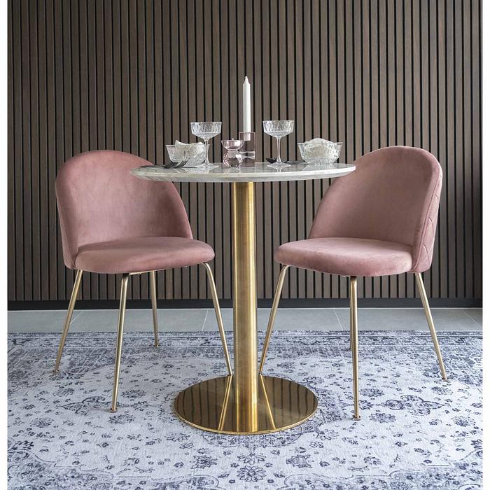 Set van 2 eetkamerstoelen Genève velvet | House Nordic – foto 5 – kavel bij GSD Auctions, Zoeterwoude