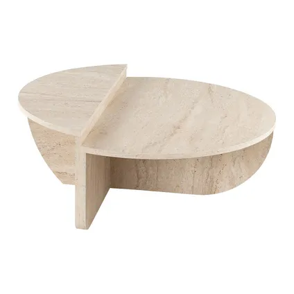 Vente-unique Salontafel Aloeva Beige - L 90cm X B 60cm X H 3 – foto 3 – kavel bij GSD Auctions, Zoeterwoude