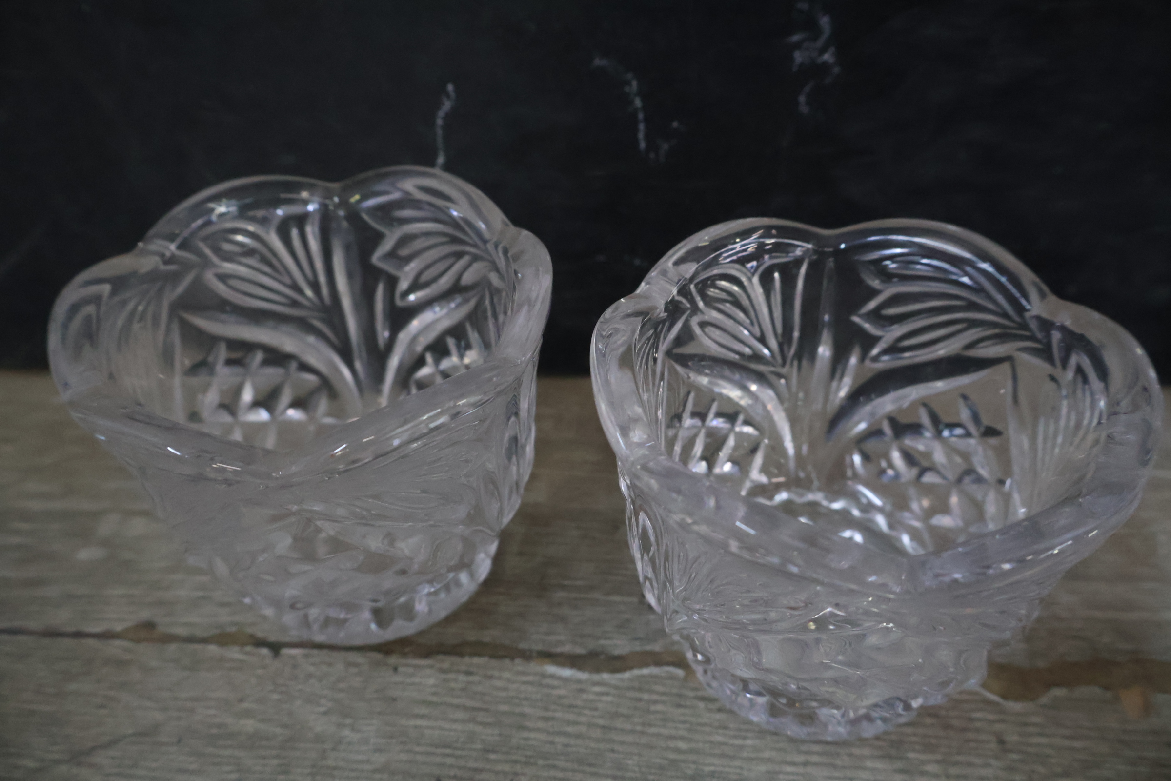 Set geslepen kristallen sierkommen en schalen' – foto 21 – kavel bij GSD Auctions, Zoeterwoude