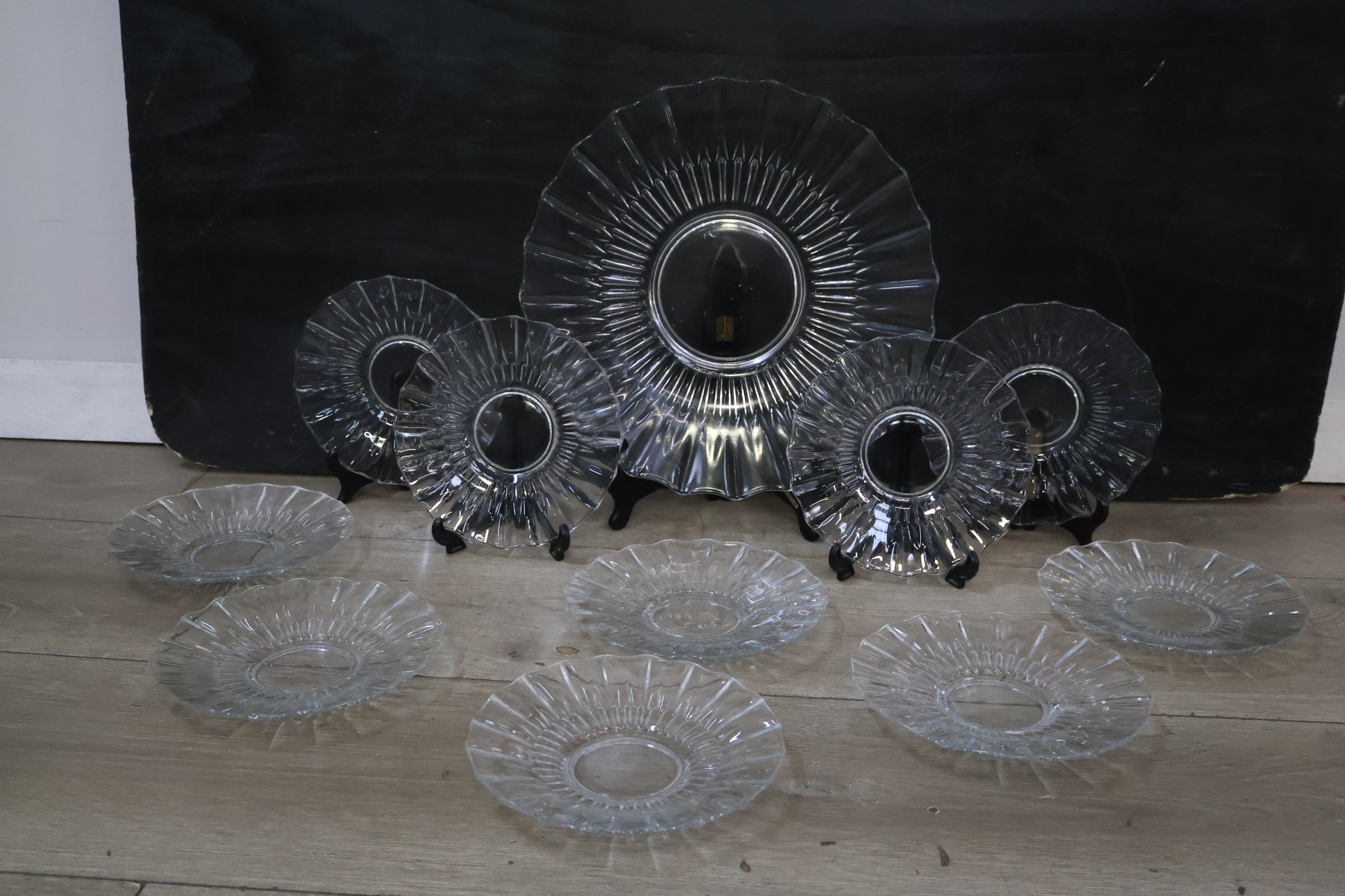 Set kristallen Gebaksschalen' – foto 4 – kavel bij GSD Auctions, Zoeterwoude