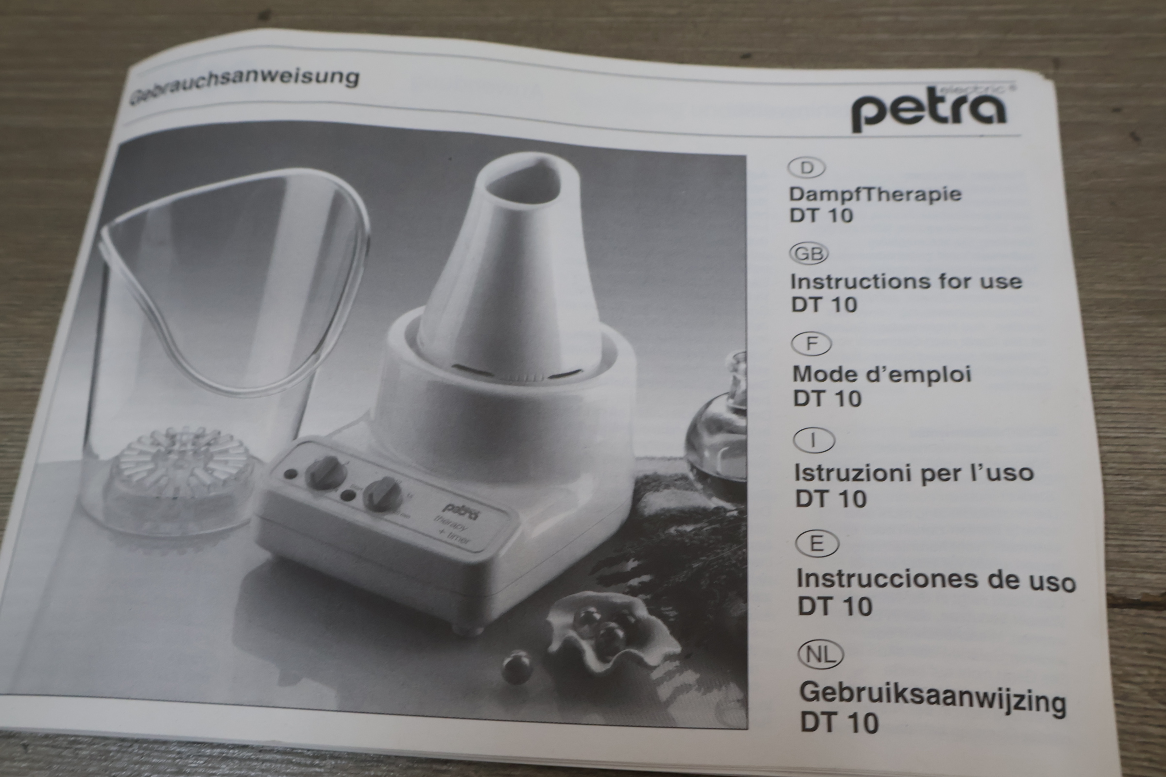 Petra Electric Dampftherapiegerät stoombadapparaat' – foto 4 – kavel bij GSD Auctions, Zoeterwoude